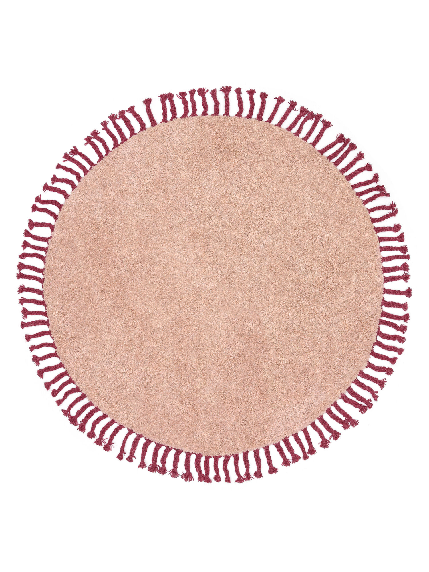 Metro Matta - Rosa / Burgundy röd Ø 150
