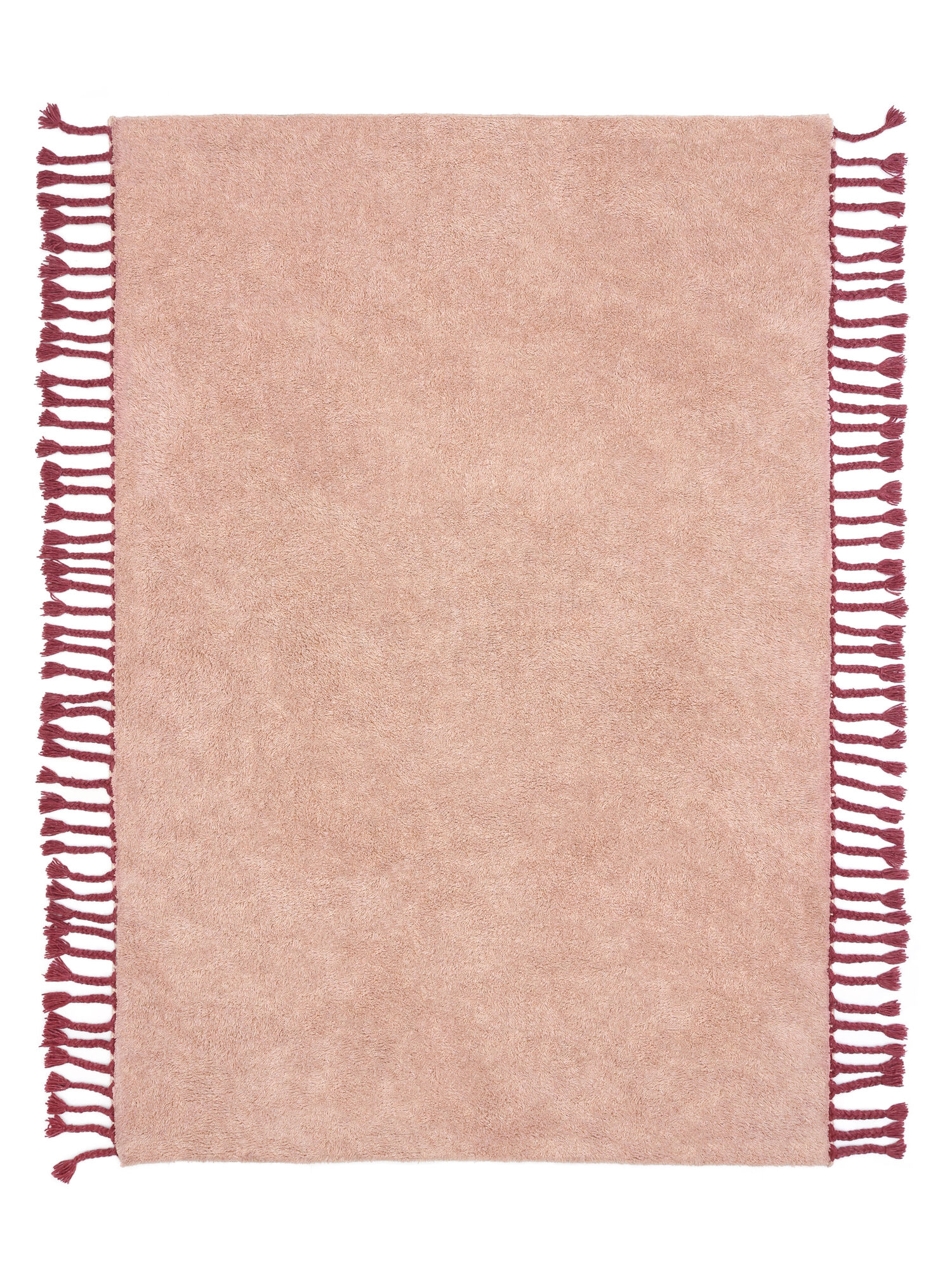 Metro Matta - Rosa / Burgundy röd 160x230