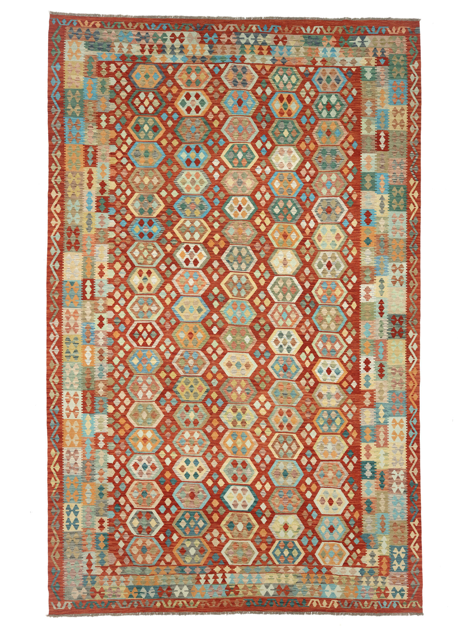 Kelim Afghan Old style Matta 305x486