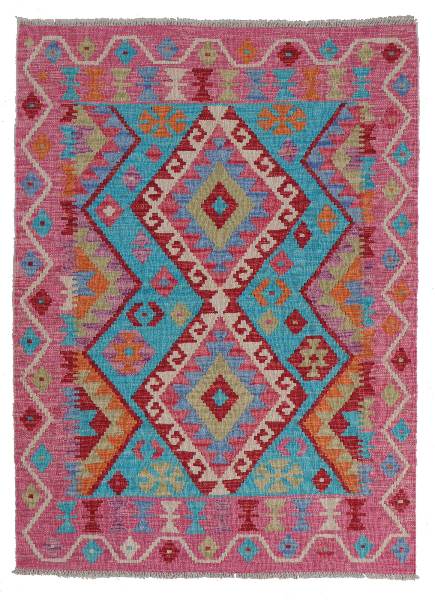 Kelim Afghan Old style Matta 95x142