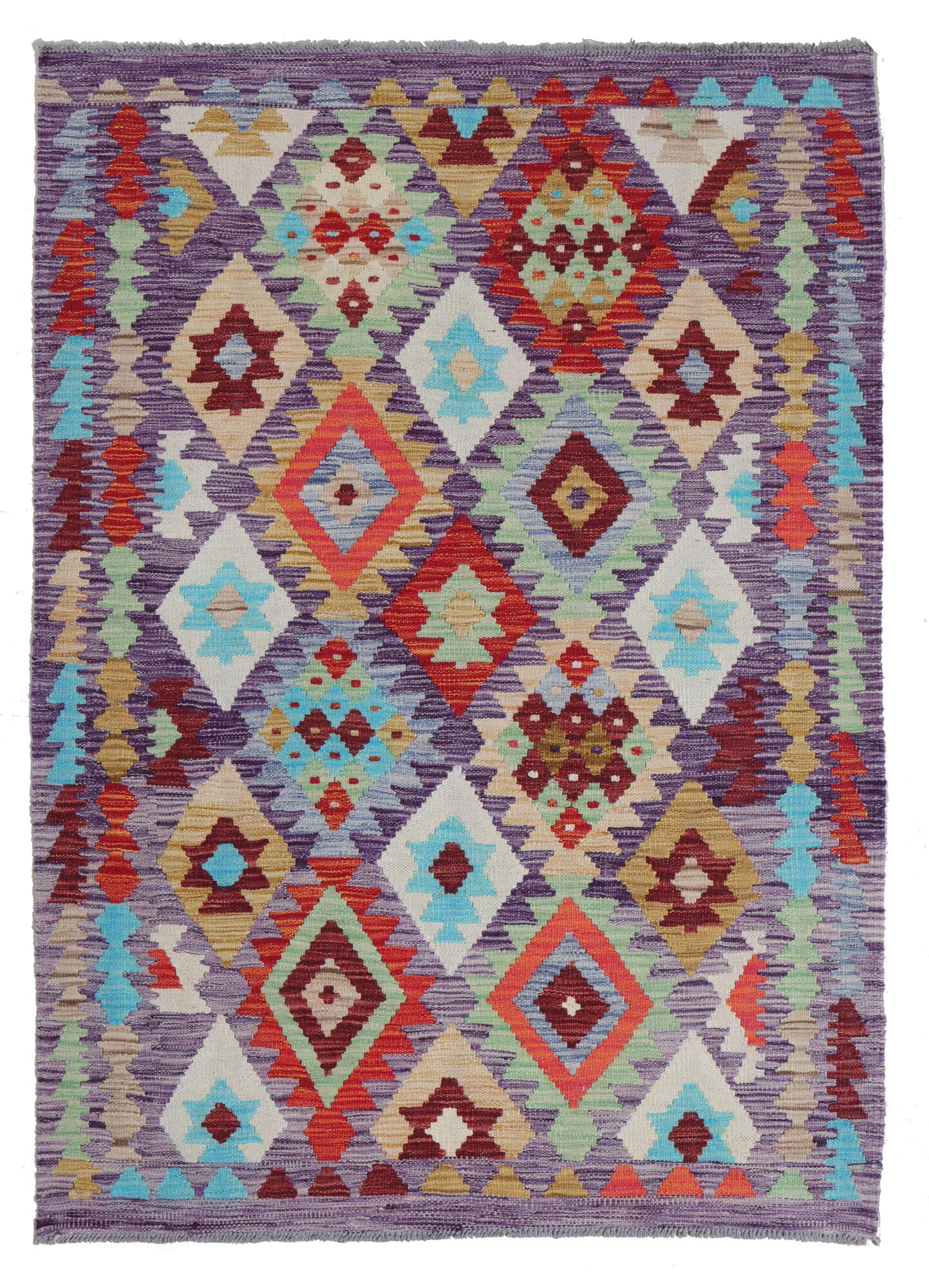 Kelim Afghan Old style Matta 100x144