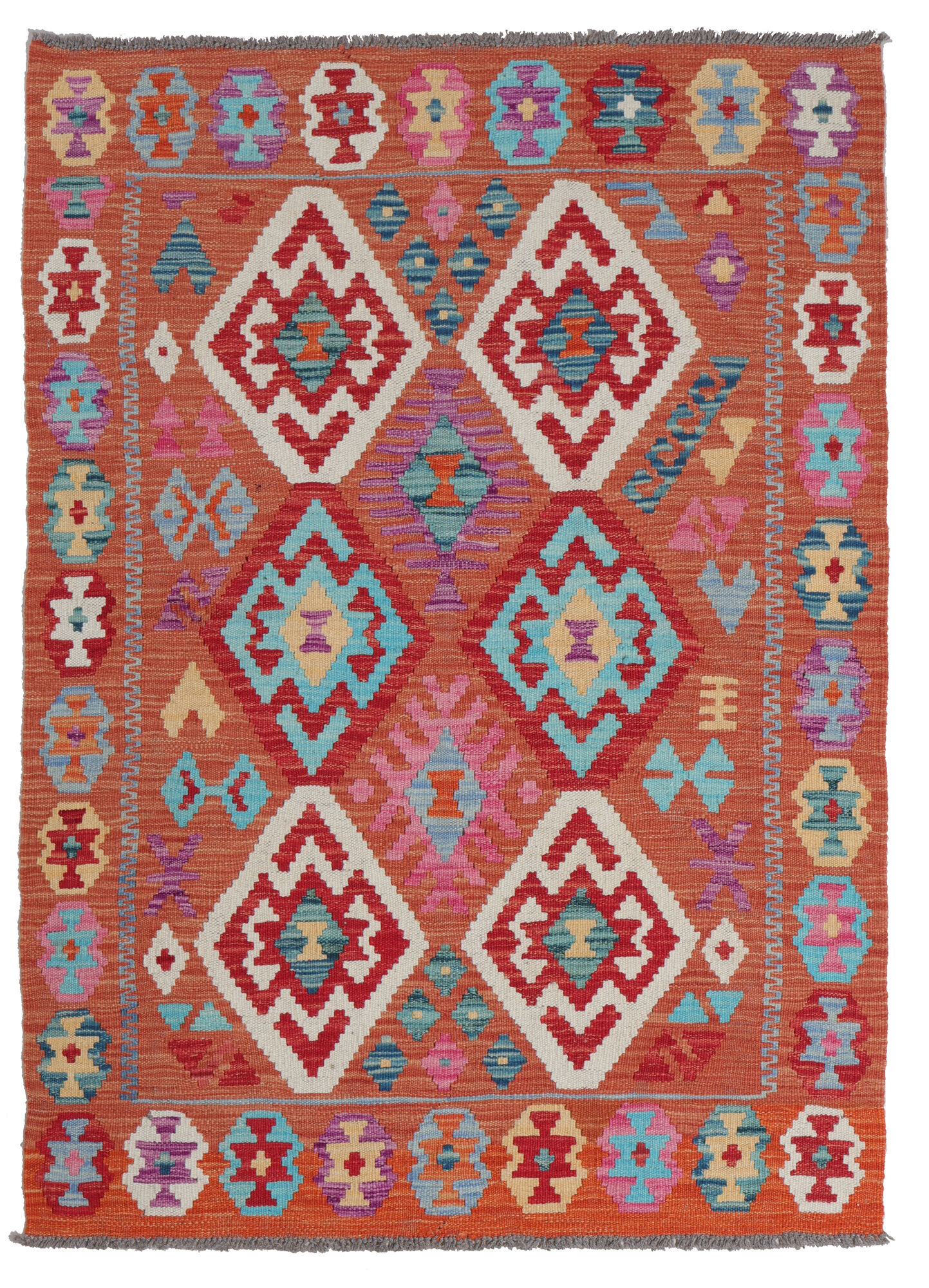 Kelim Afghan Old style Matta 101x144
