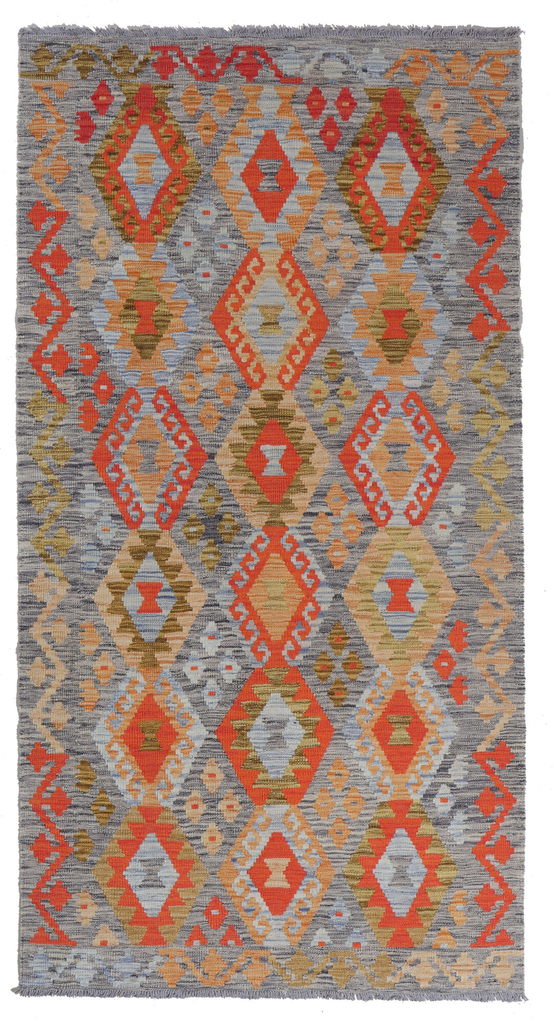 Kelim Afghan Old style Matta 102x201