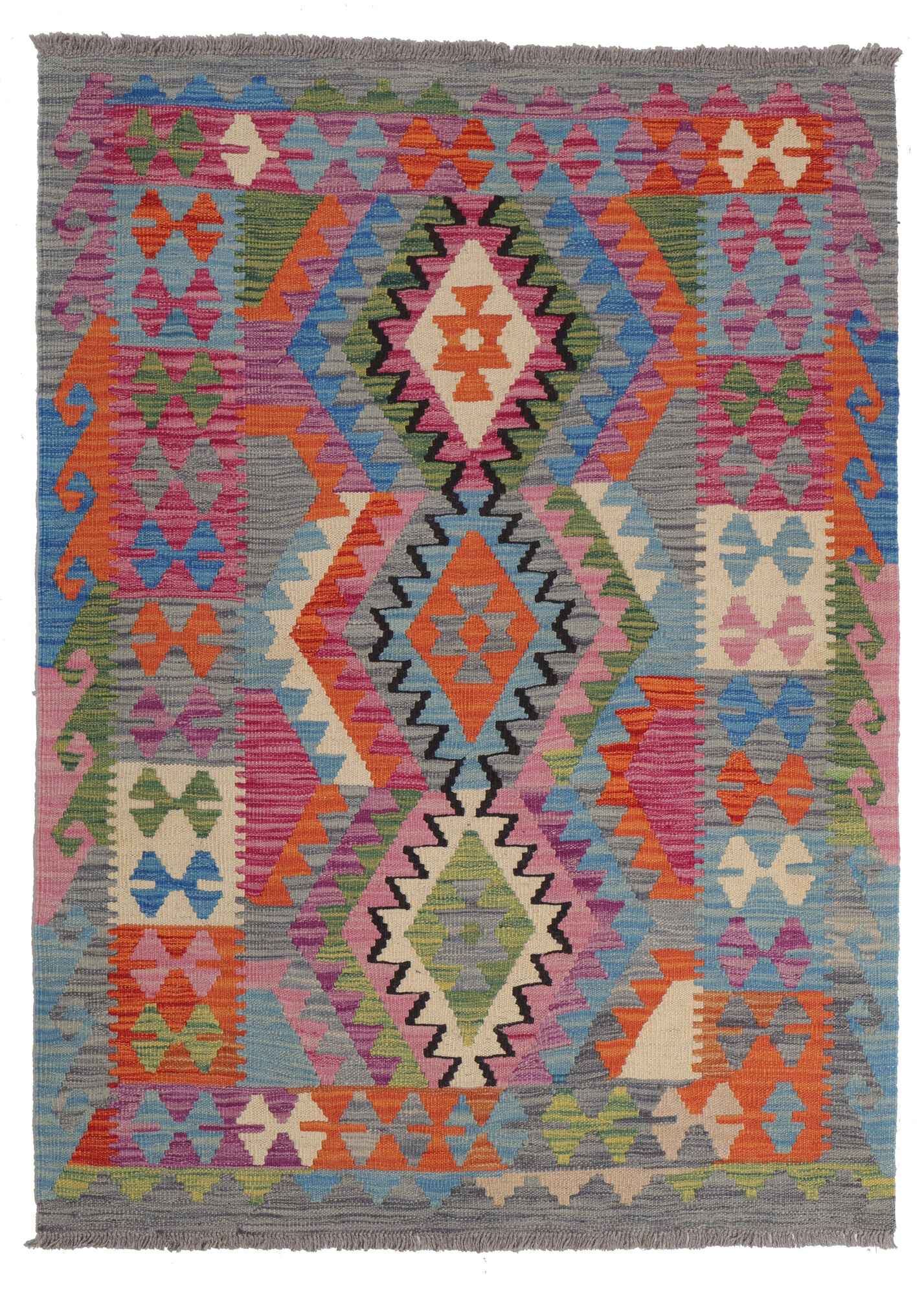 Kelim Afghan Old style Matta 103x144
