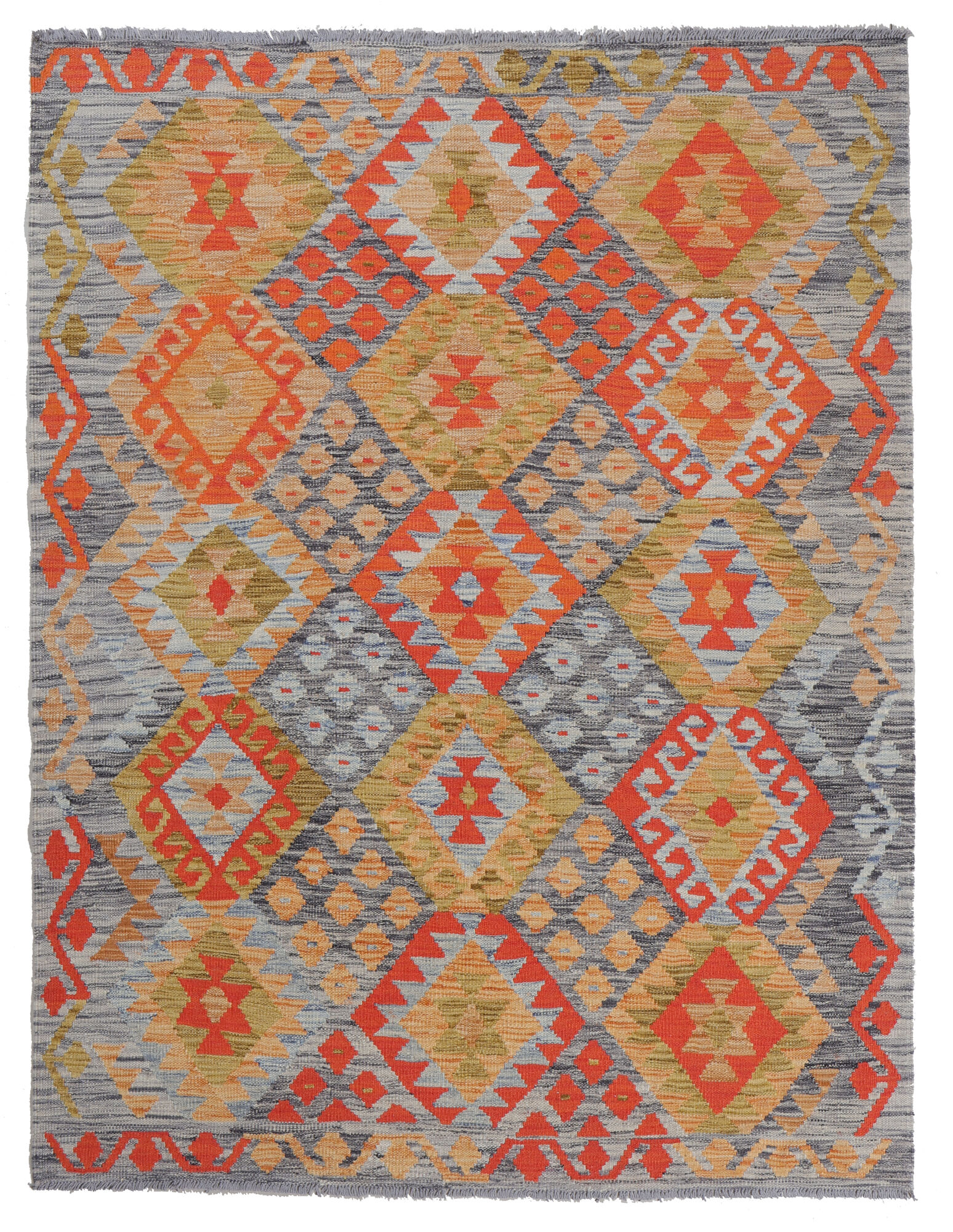Kelim Afghan Old style Matta 131x178