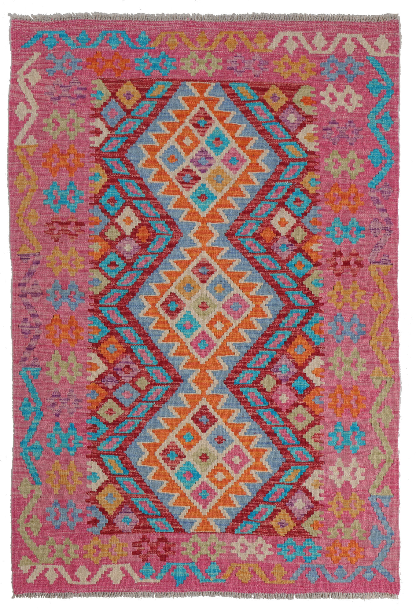 Kelim Afghan Old style Matta 103x155