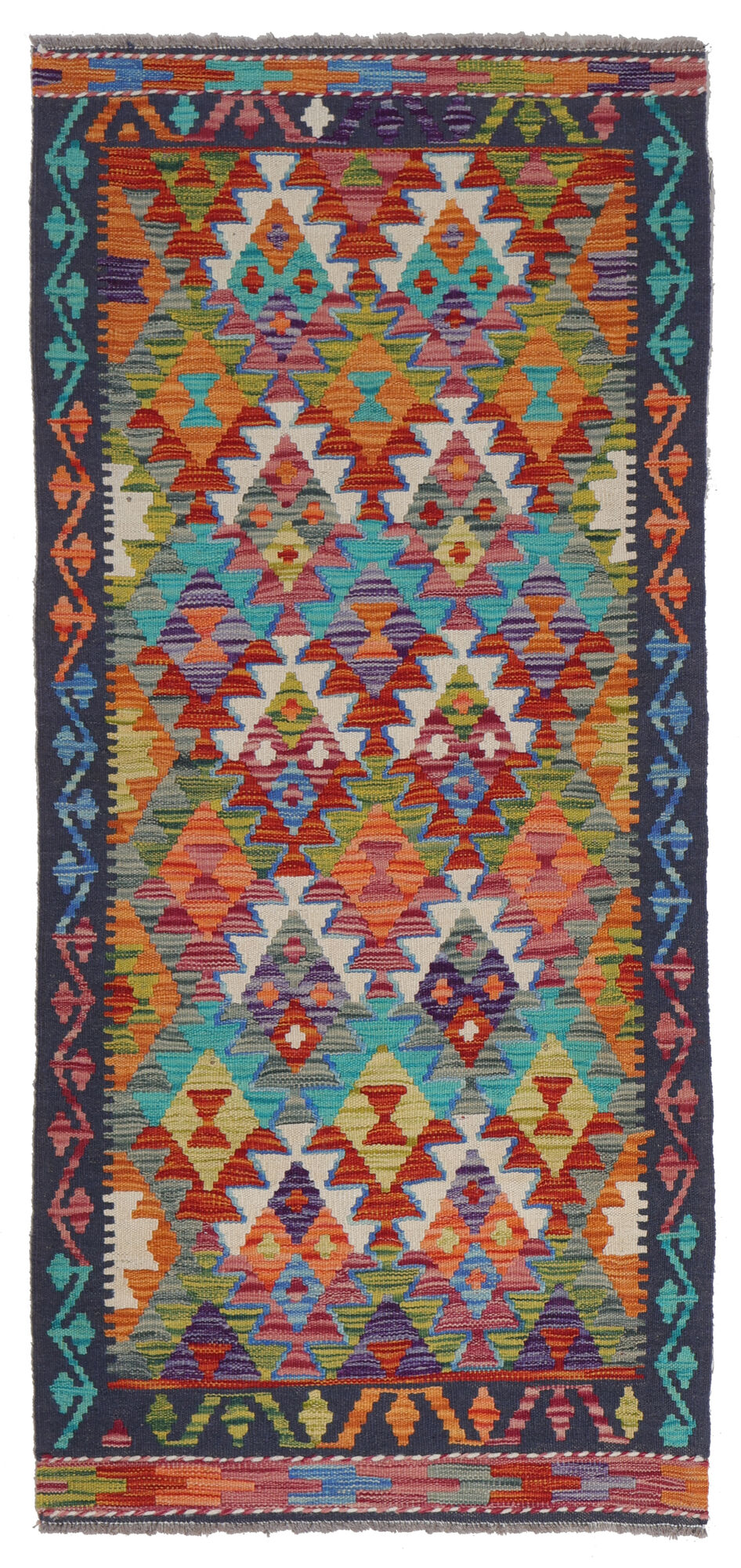 Kelim Afghan Old style Matta 82x184