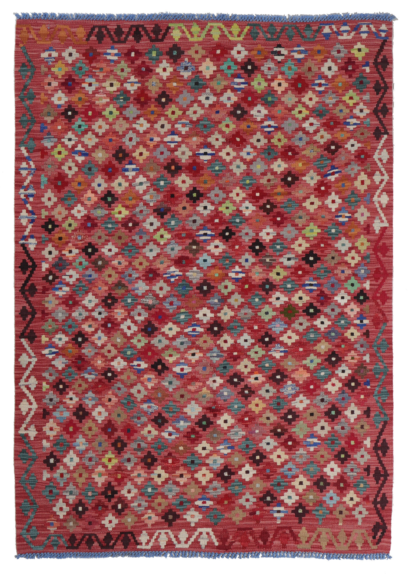 Kelim Afghan Old style Matta 130x188