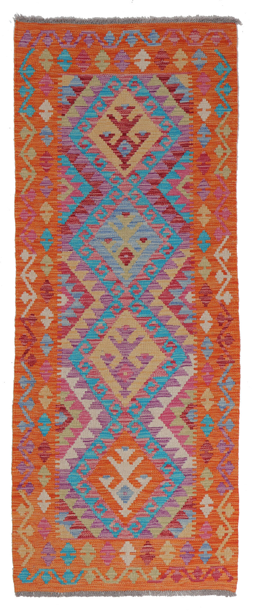 Kelim Afghan Old style Matta 76x197