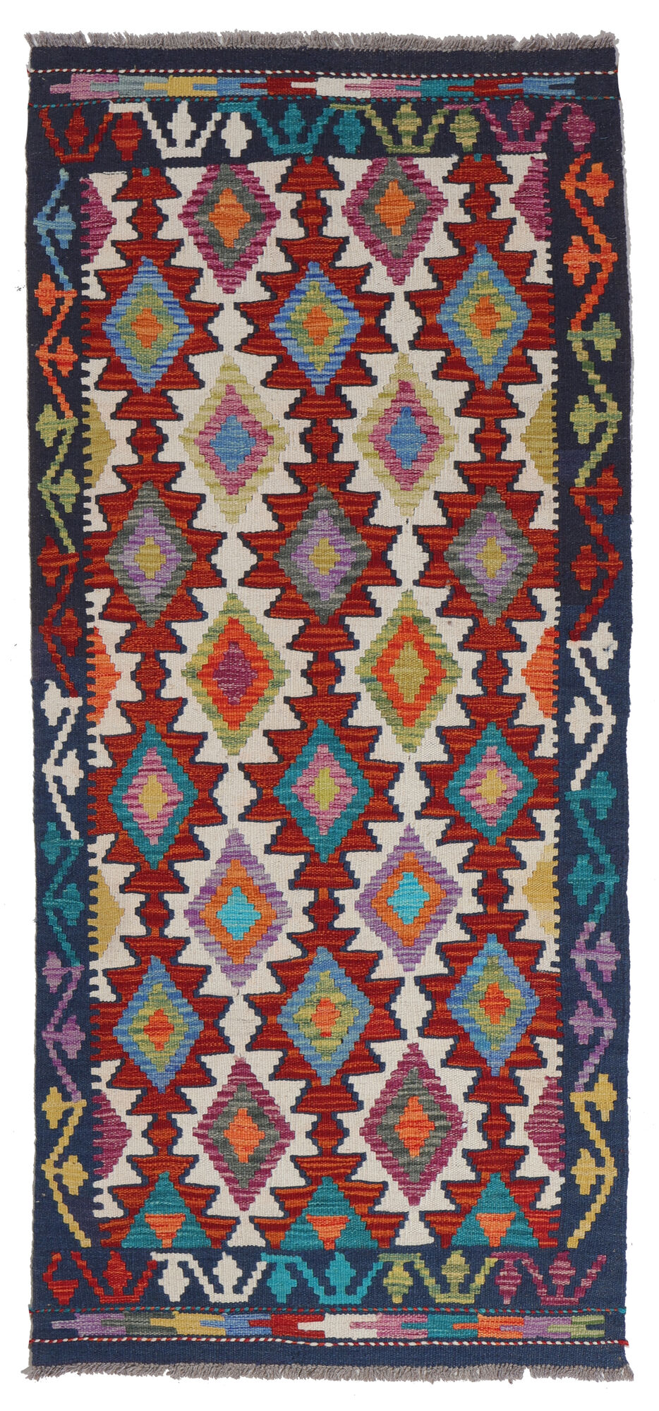 Kelim Afghan Old style Matta 83x191
