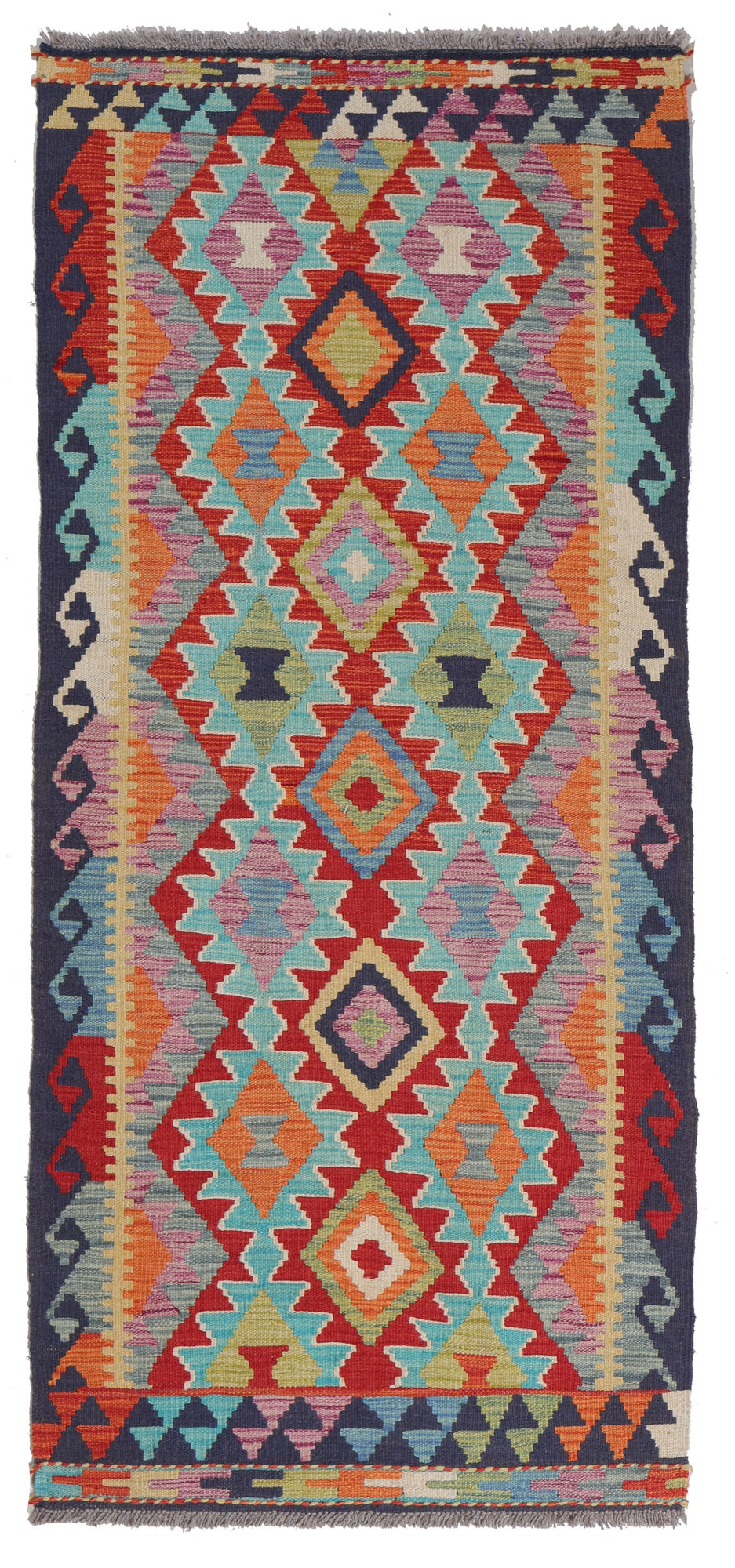 Kelim Afghan Old style Matta 82x197
