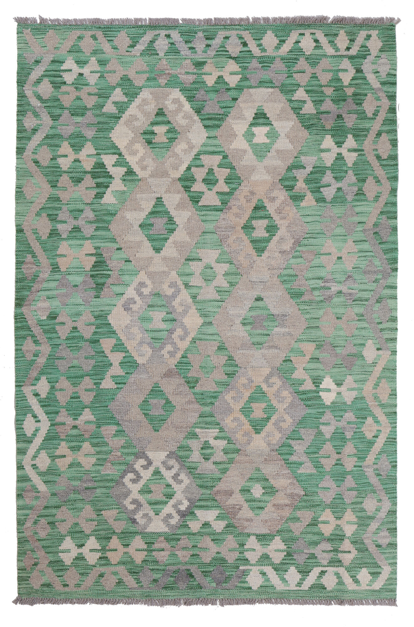 Kelim Afghan Old style Matta 125x191