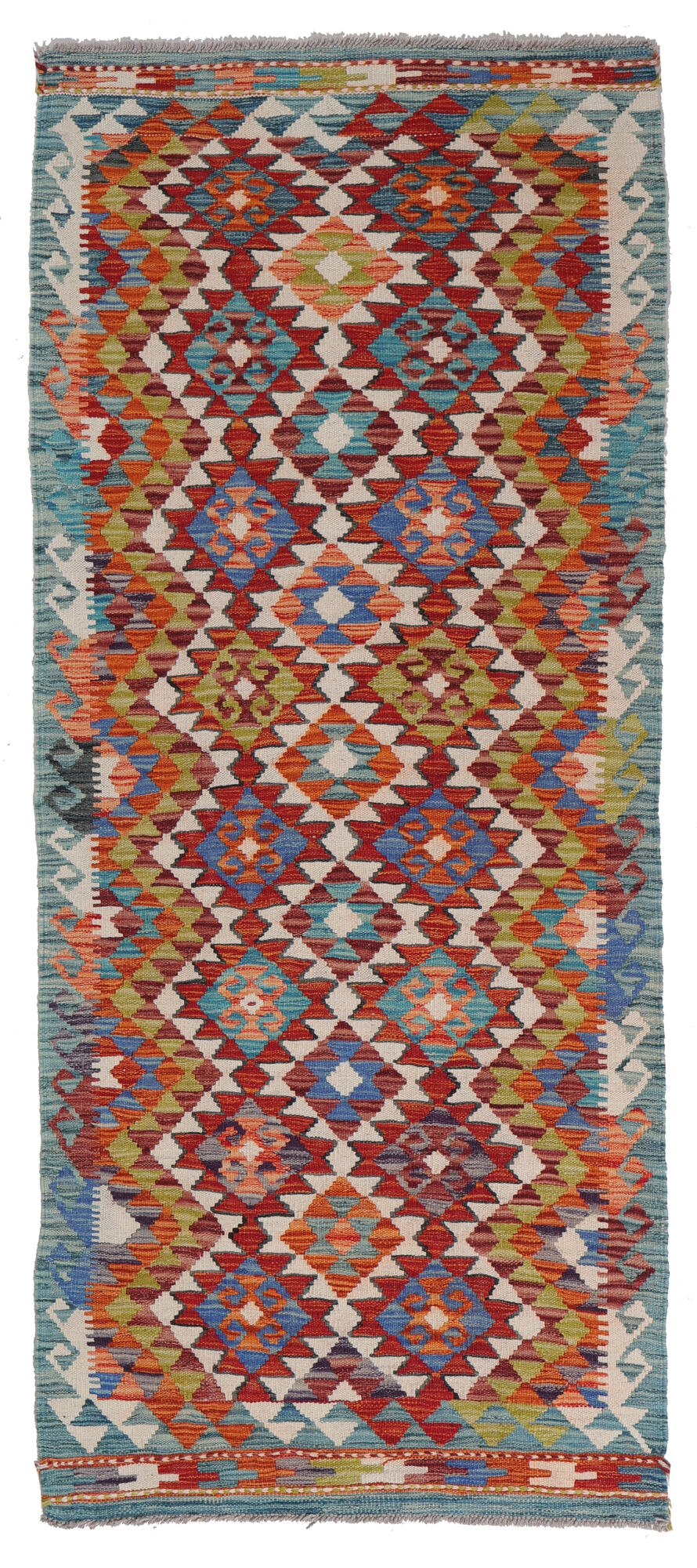 Kelim Afghan Old style Matta 82x198