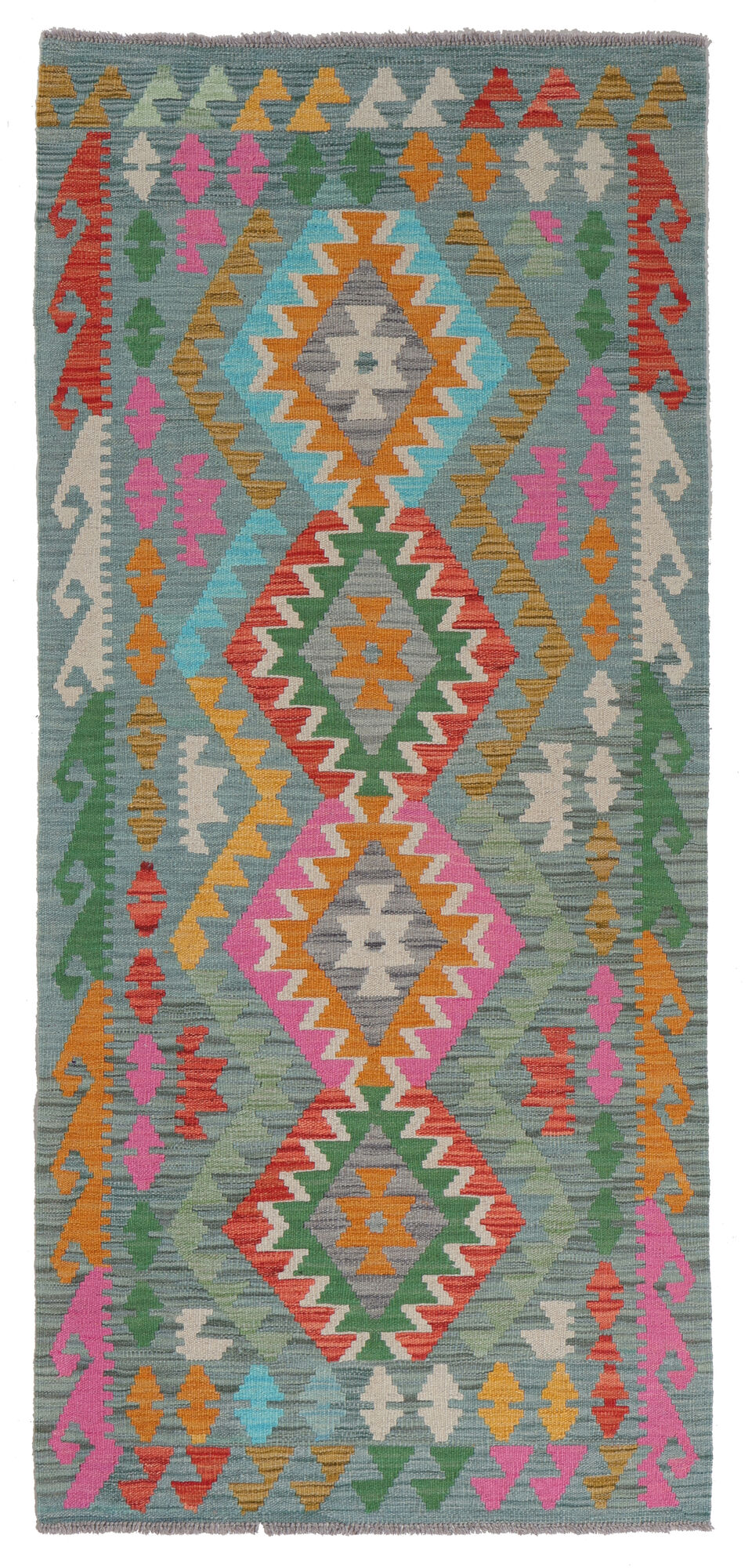 Kelim Afghan Old style Matta 86x197