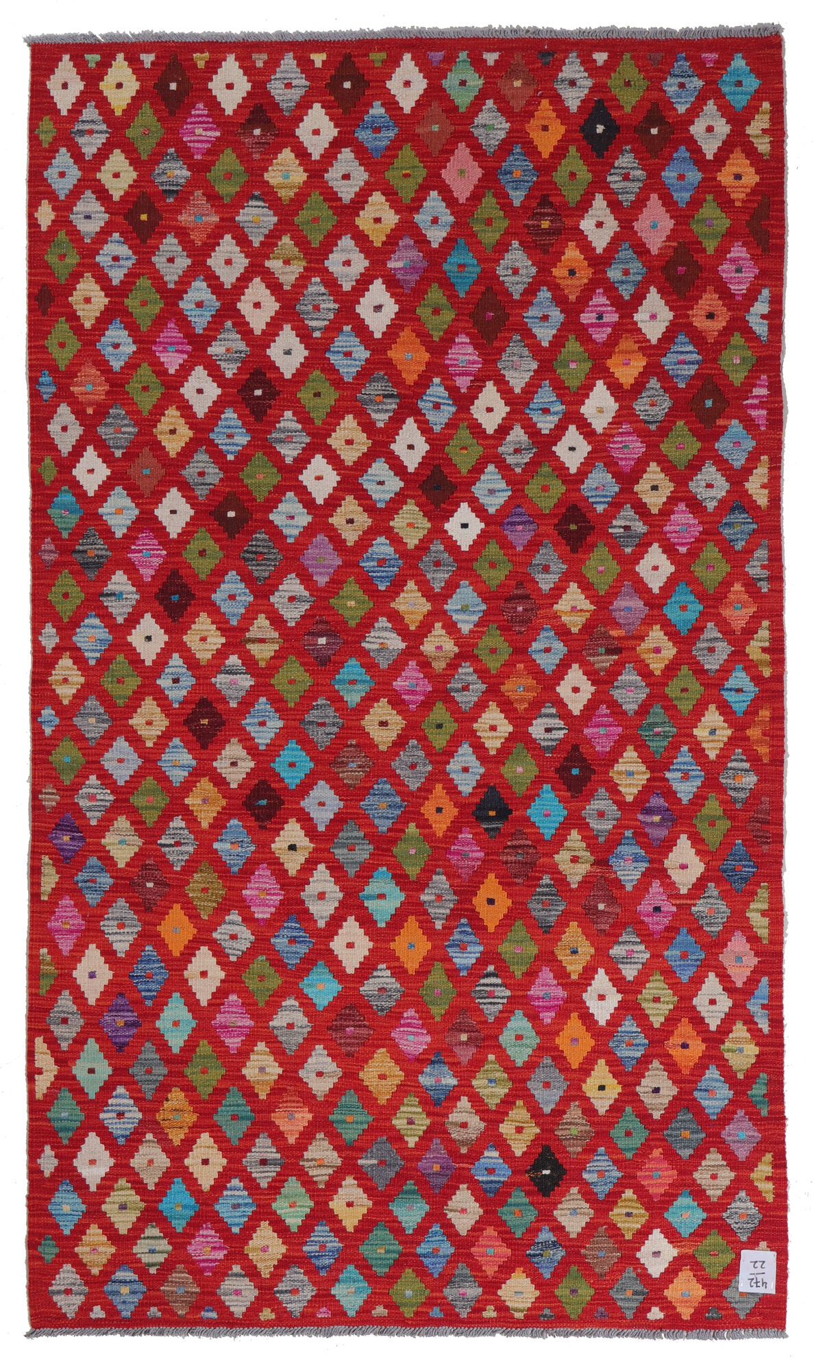 Kelim Afghan Old style Matta 109x196