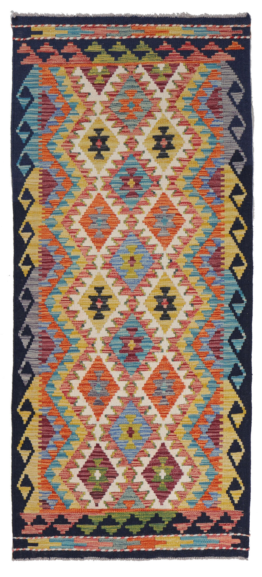 Kelim Afghan Old style Matta 84x198