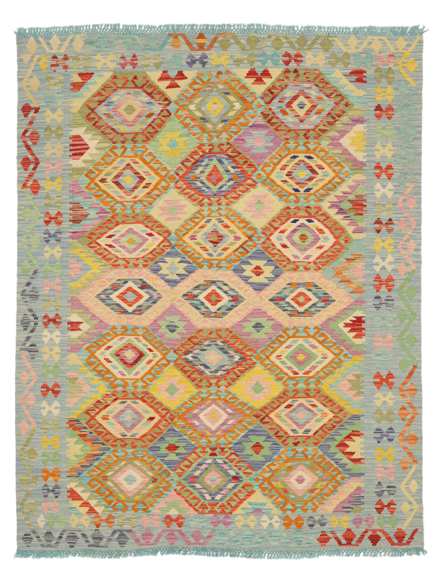 Kelim Afghan Old style Matta 149x189
