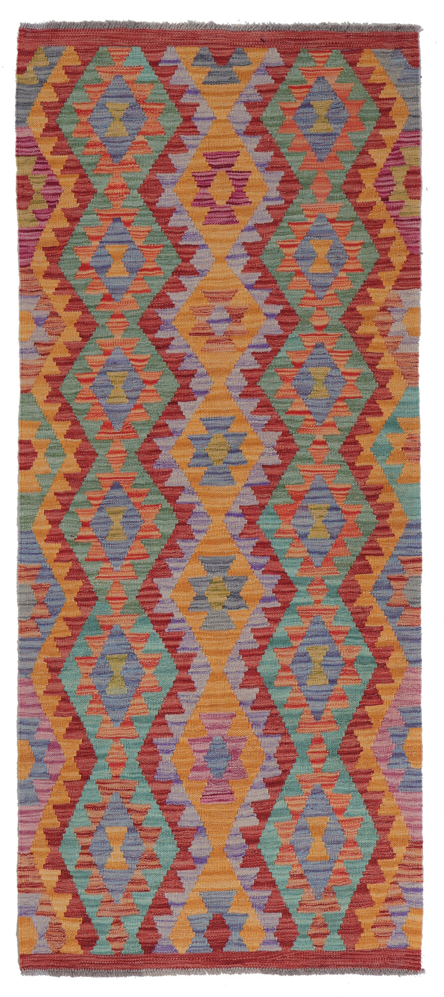 Kelim Afghan Old style Matta 79x196