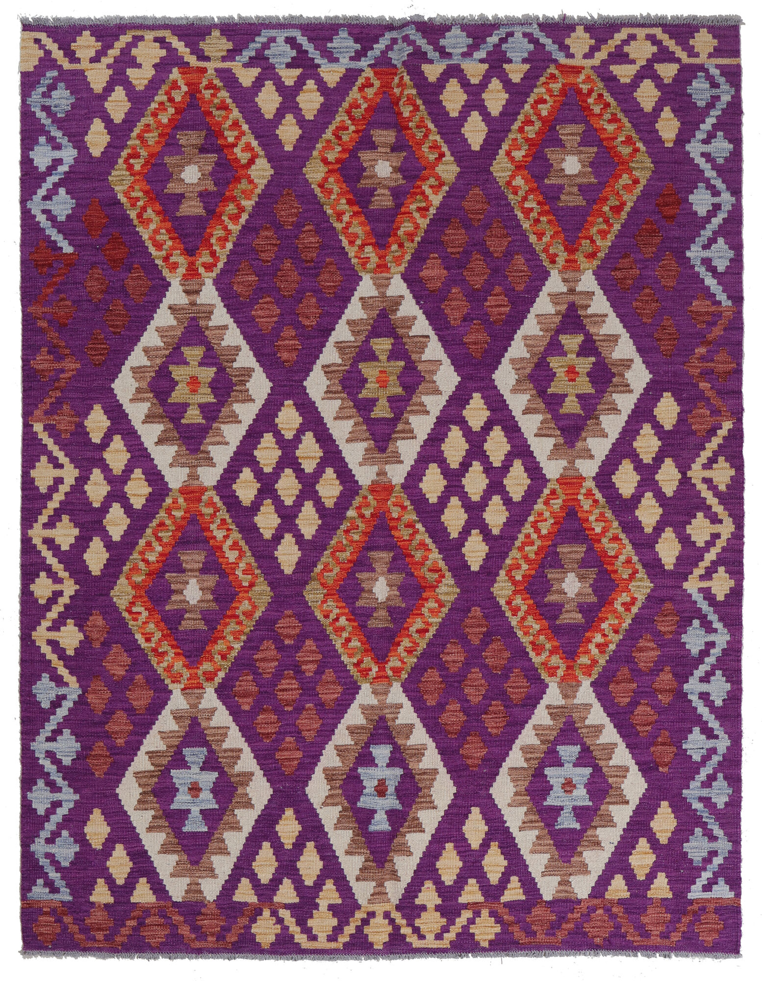 Kelim Afghan Old style Matta 155x200