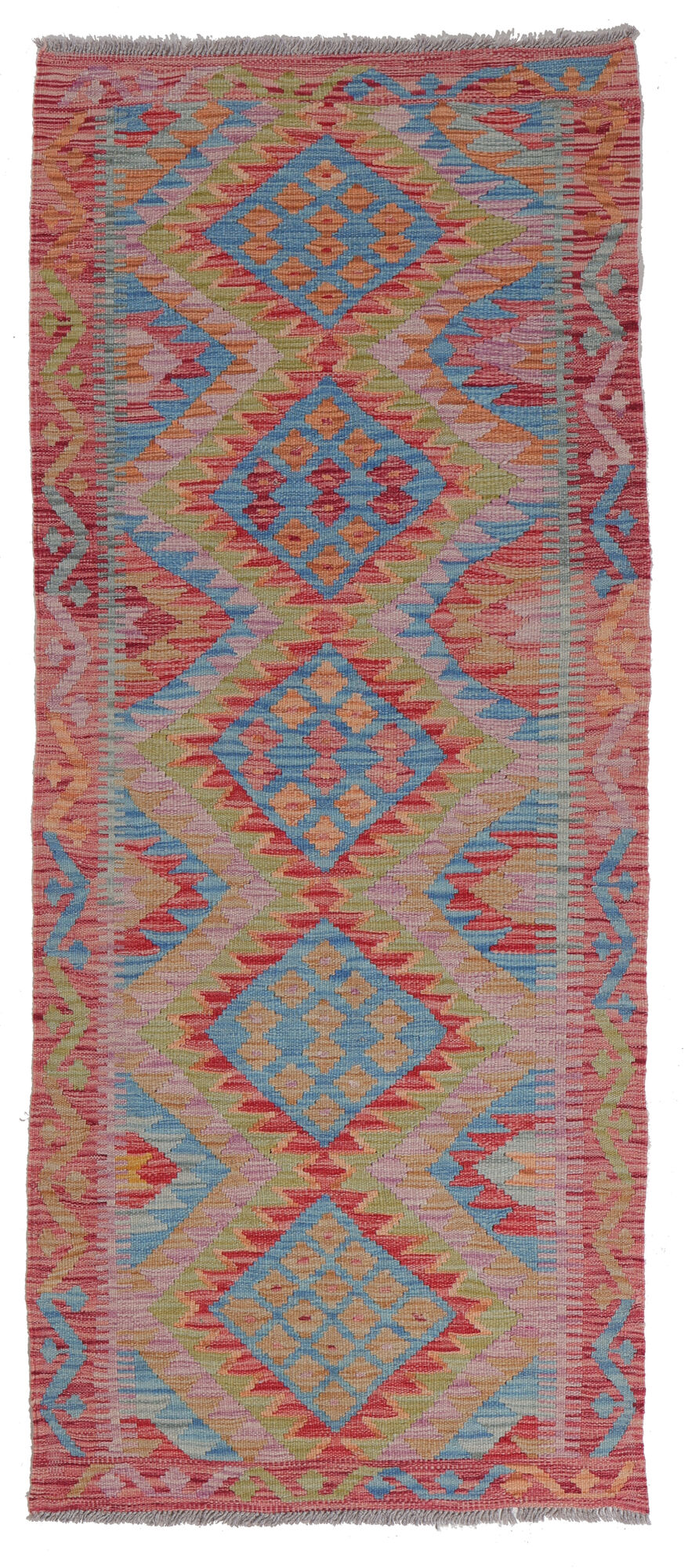 Kelim Afghan Old style Matta 79x197