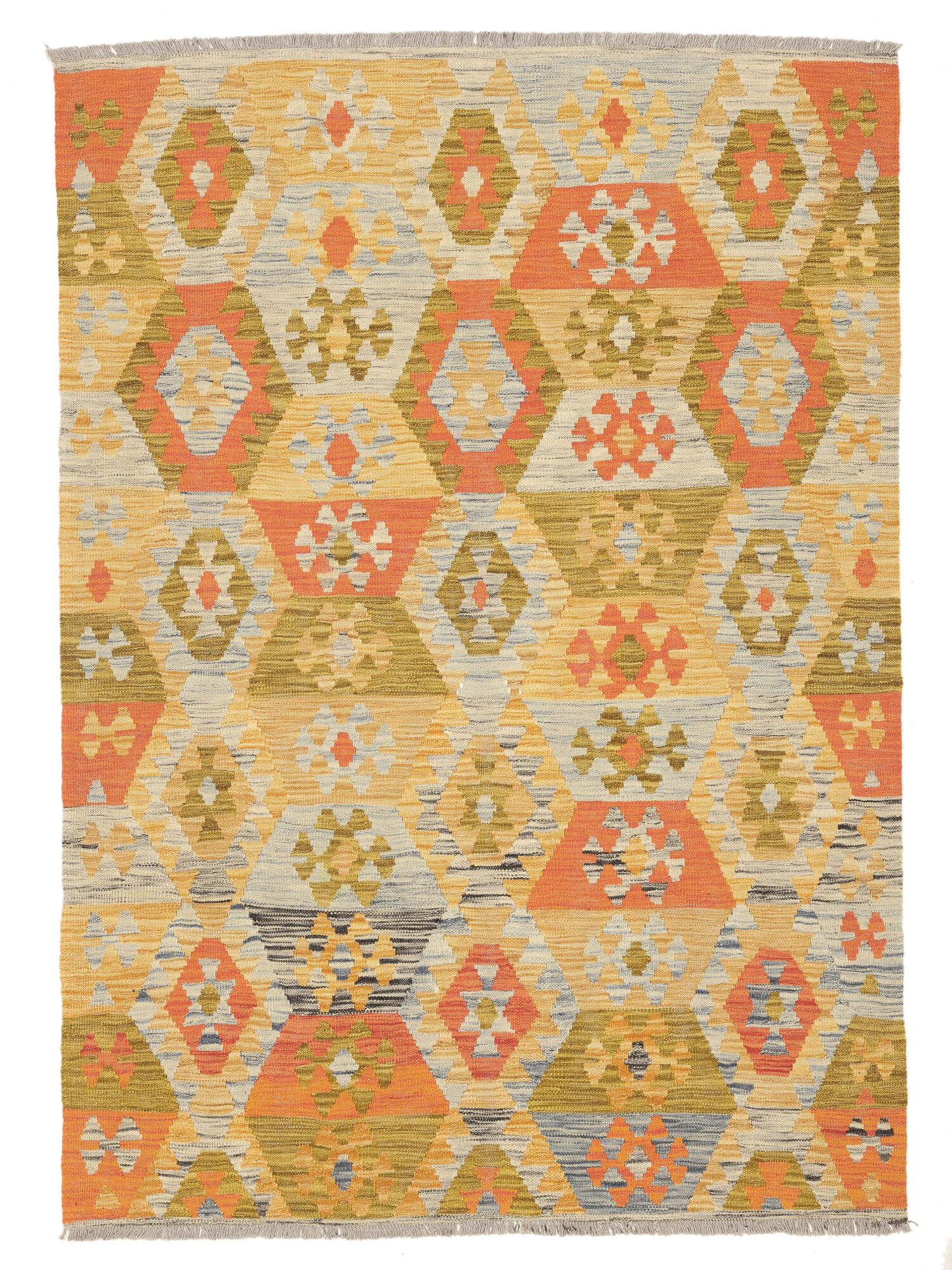 Kelim Afghan Old style Matta 124x174