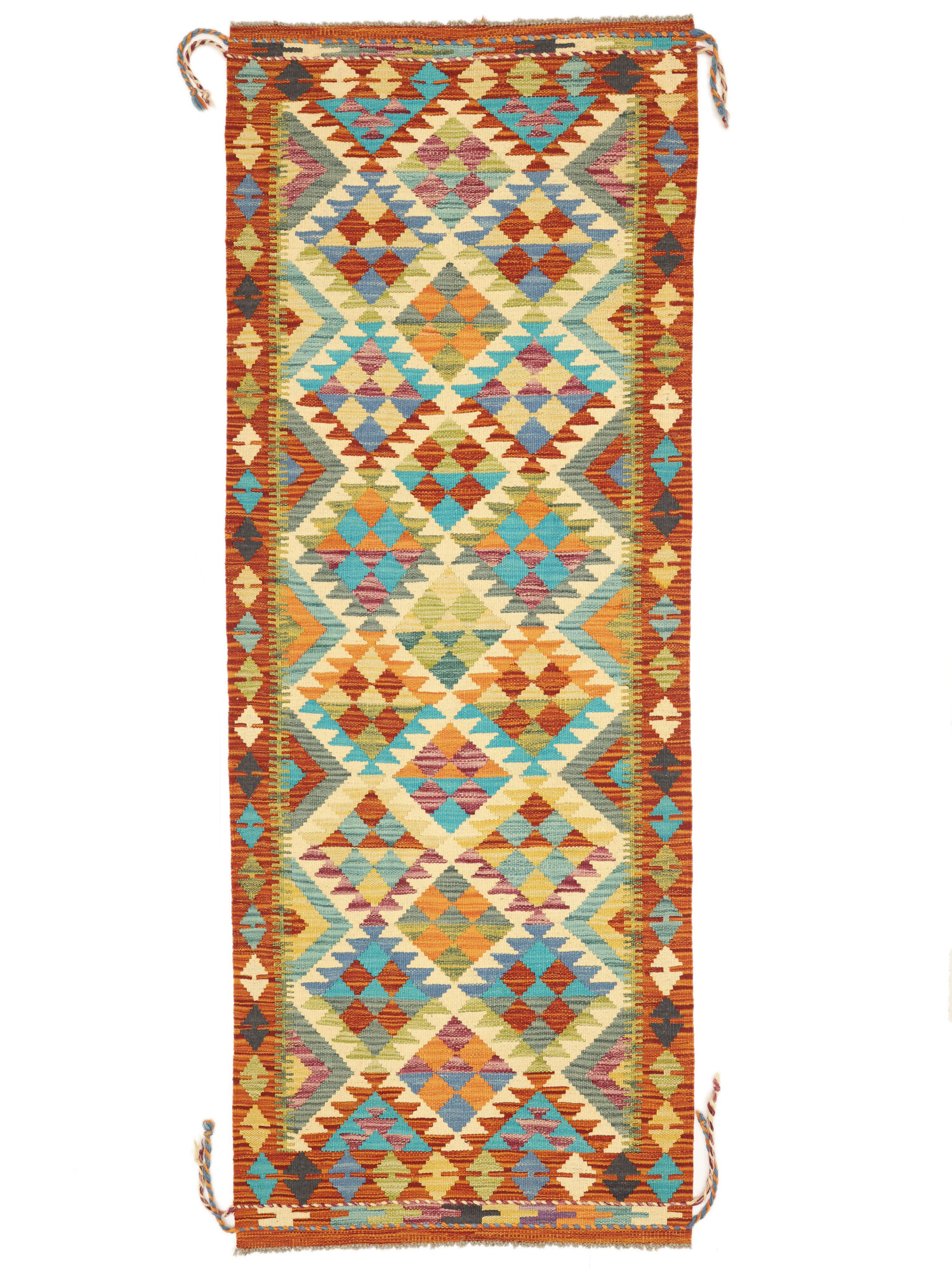 Kelim Afghan Old style Matta 77x207