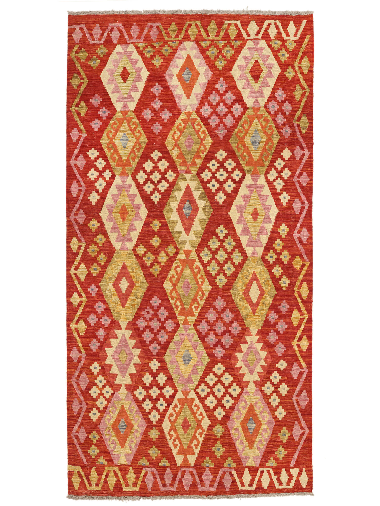 Kelim Afghan Old style Matta 103x199