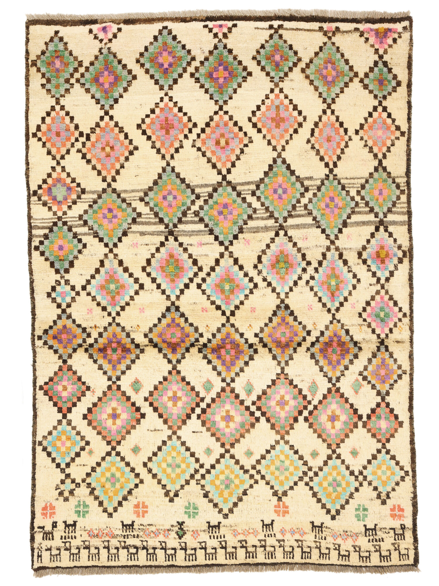 Berber Colourful Matta 97x136