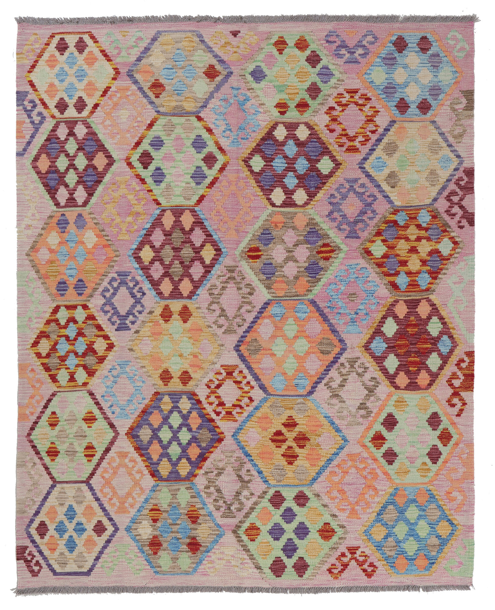 Kelim Afghan Old style Matta 163x201