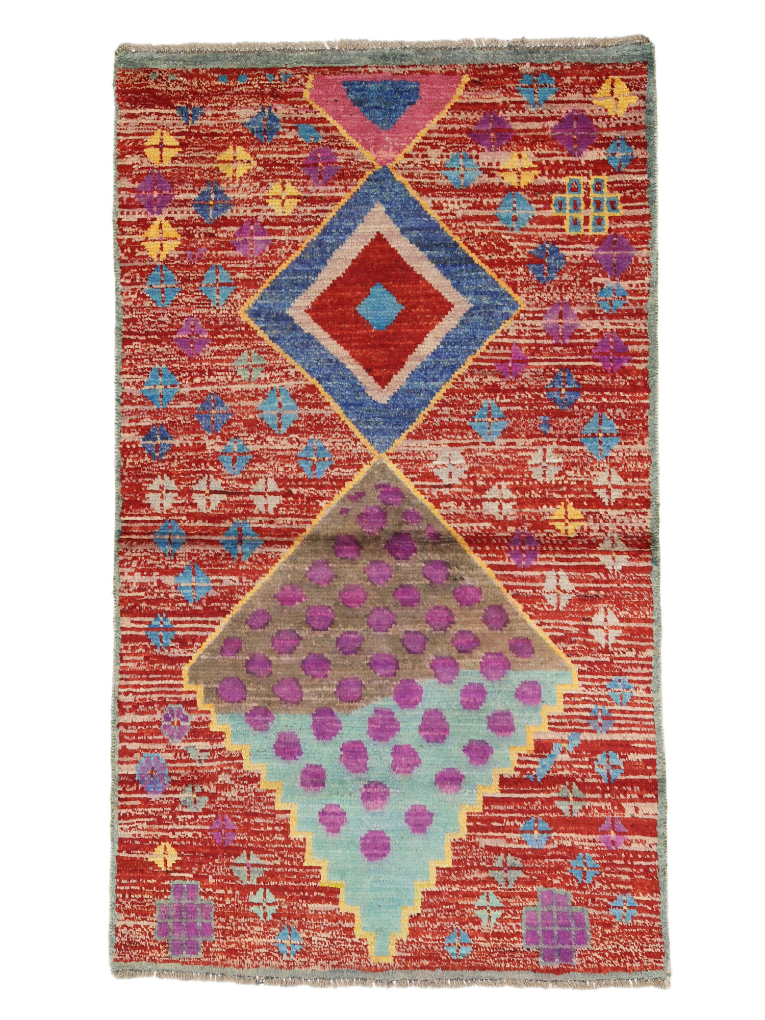 Berber Colourful Matta 81x141