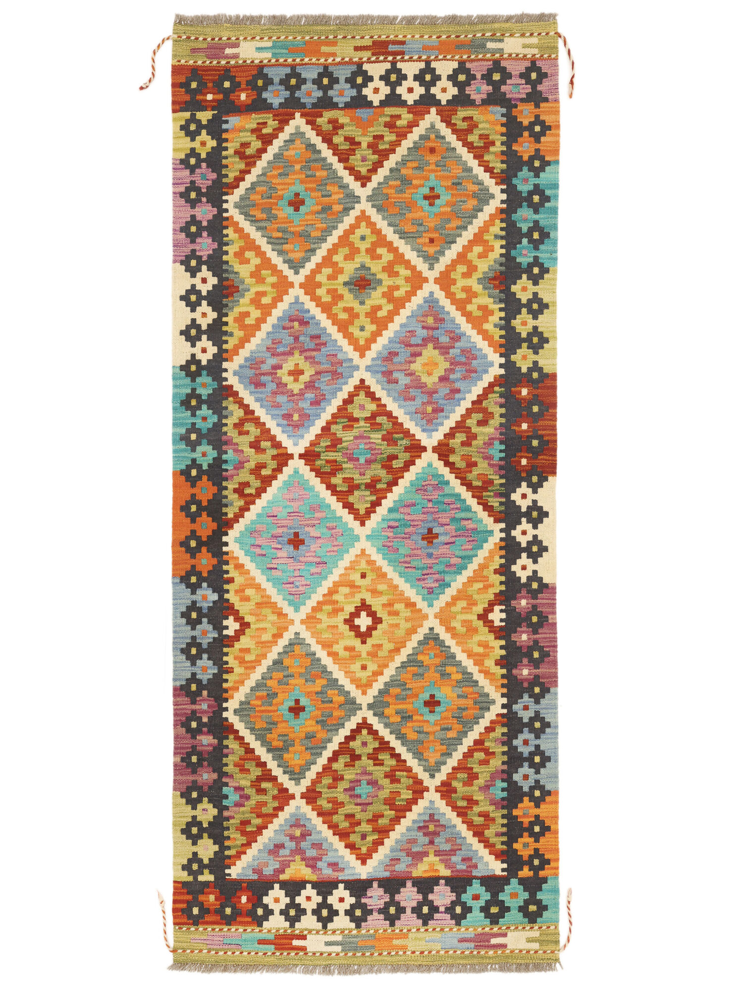 Kelim Afghan Old style Matta 82x200