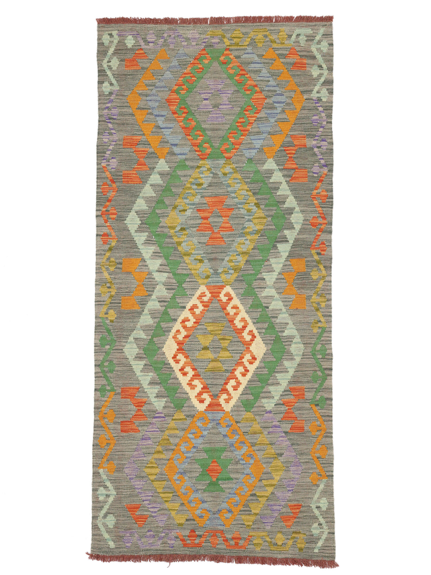 Kelim Afghan Old style Matta 87x196