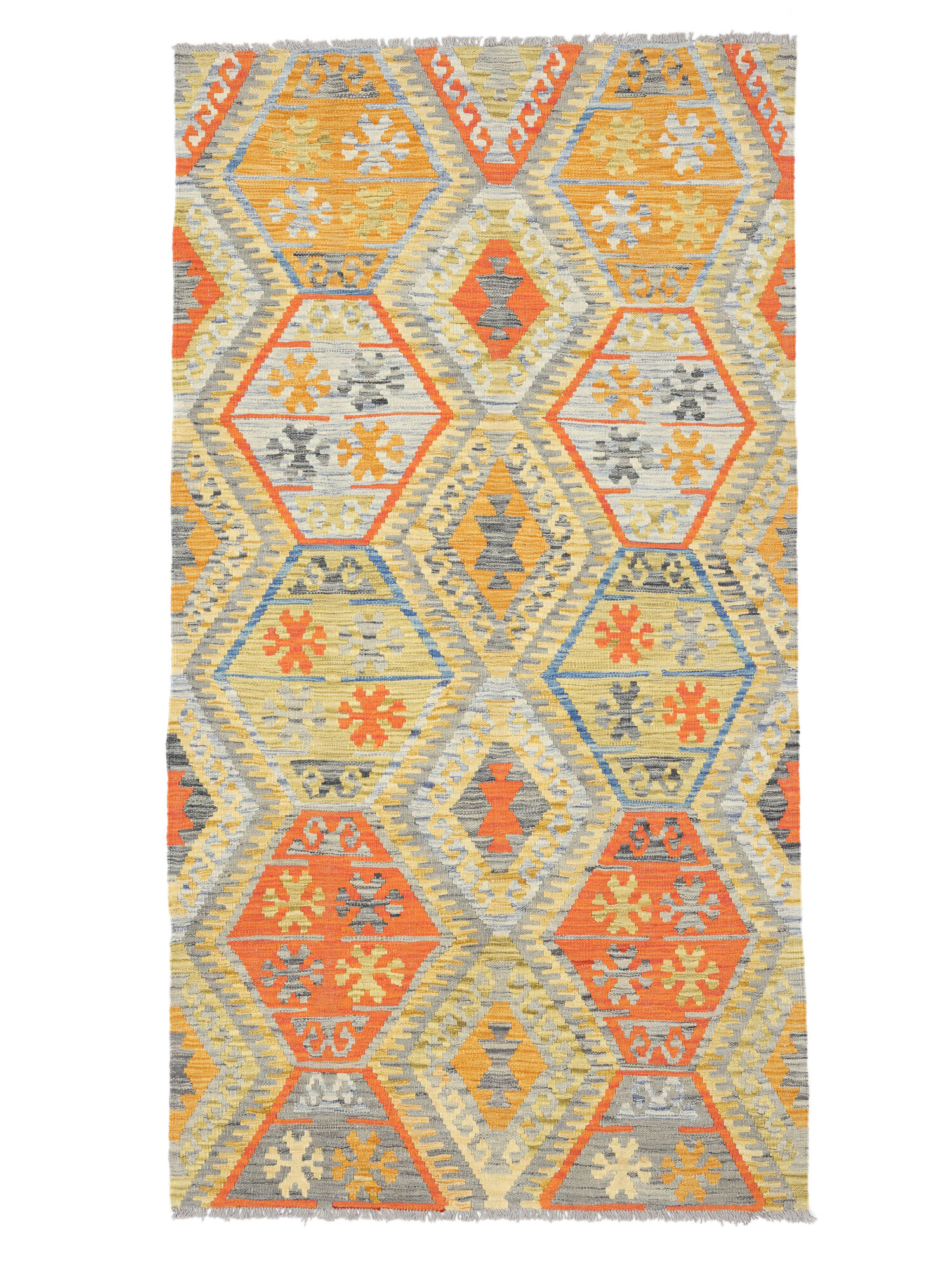 Kelim Afghan Old style Matta 106x196