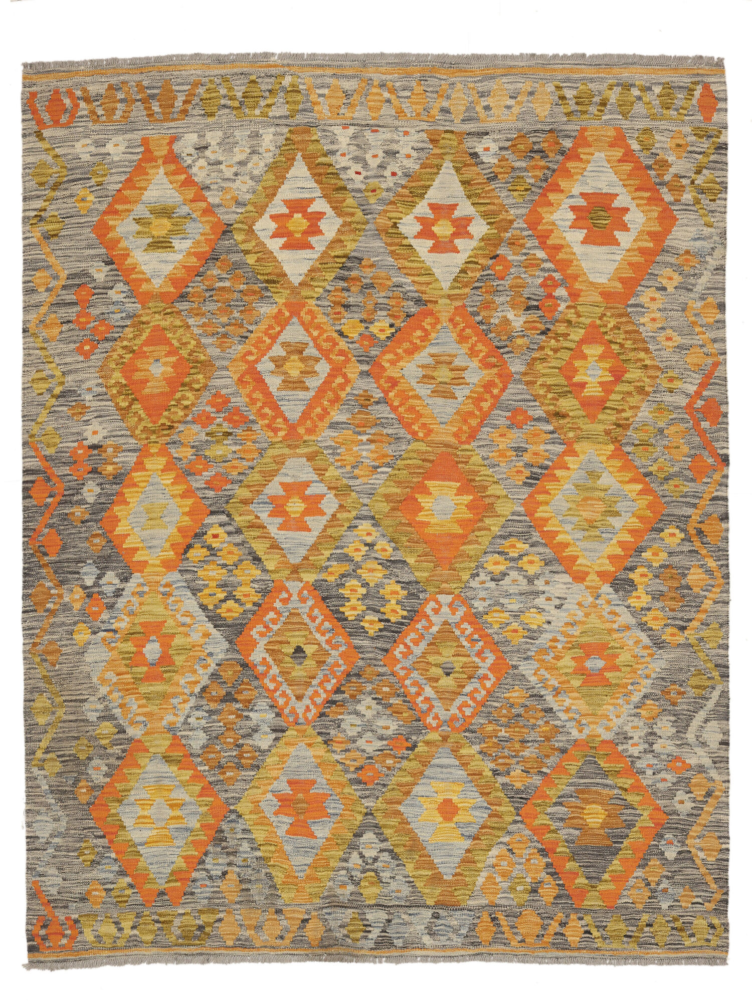 Kelim Afghan Old style Matta 156x197