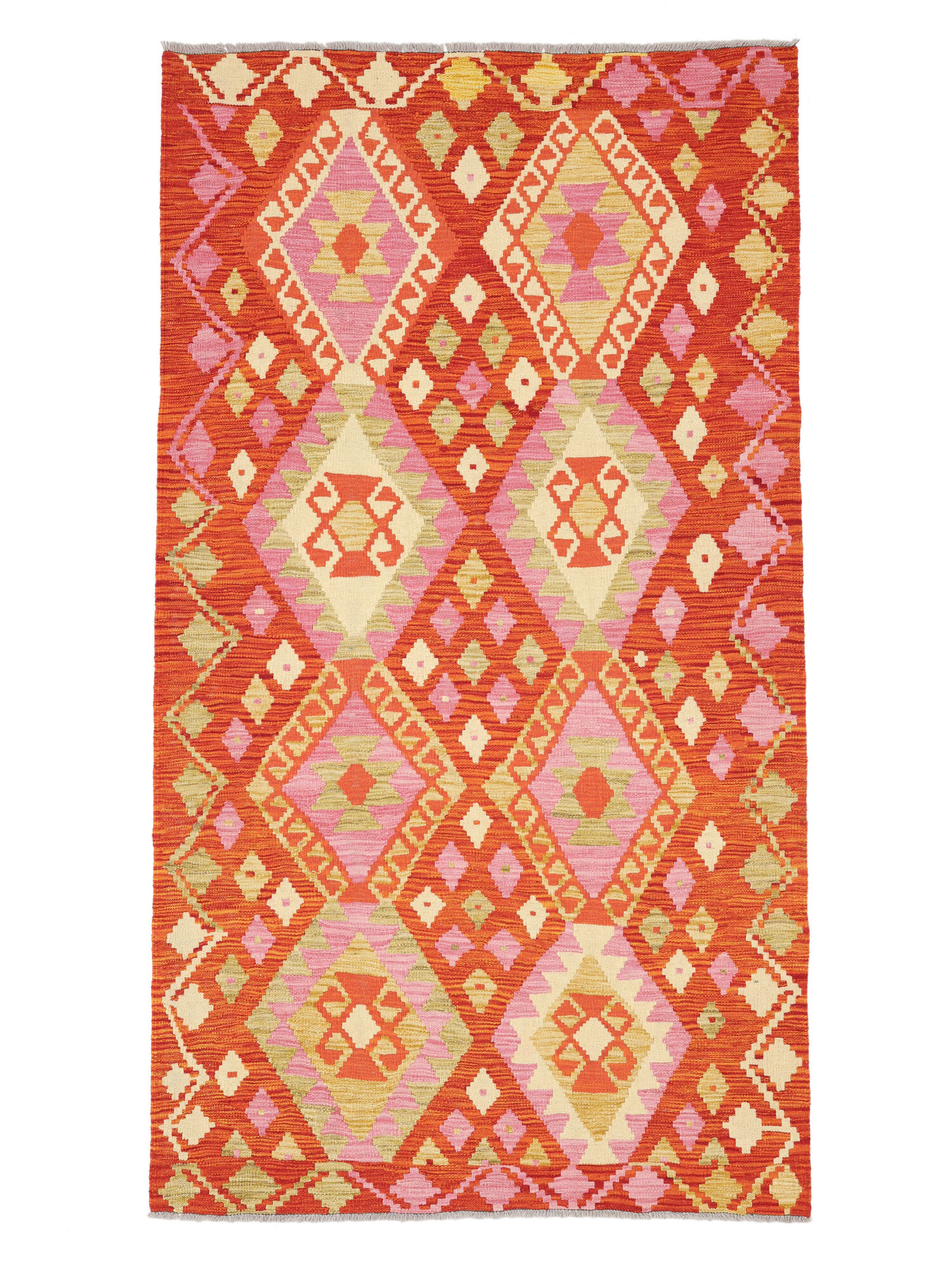 Kelim Afghan Old style Matta 107x193