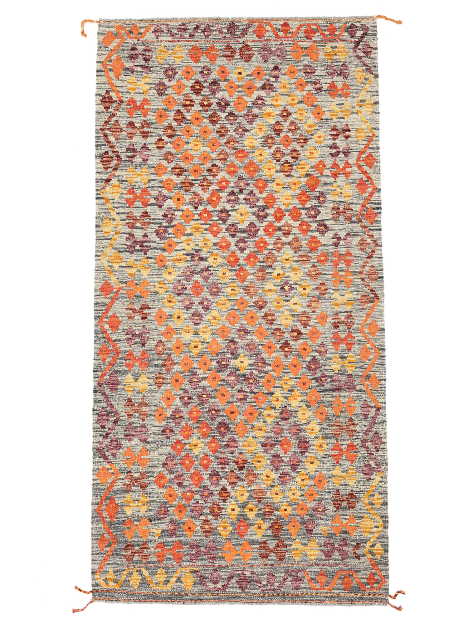 Kelim Afghan Old style Matta 101x202