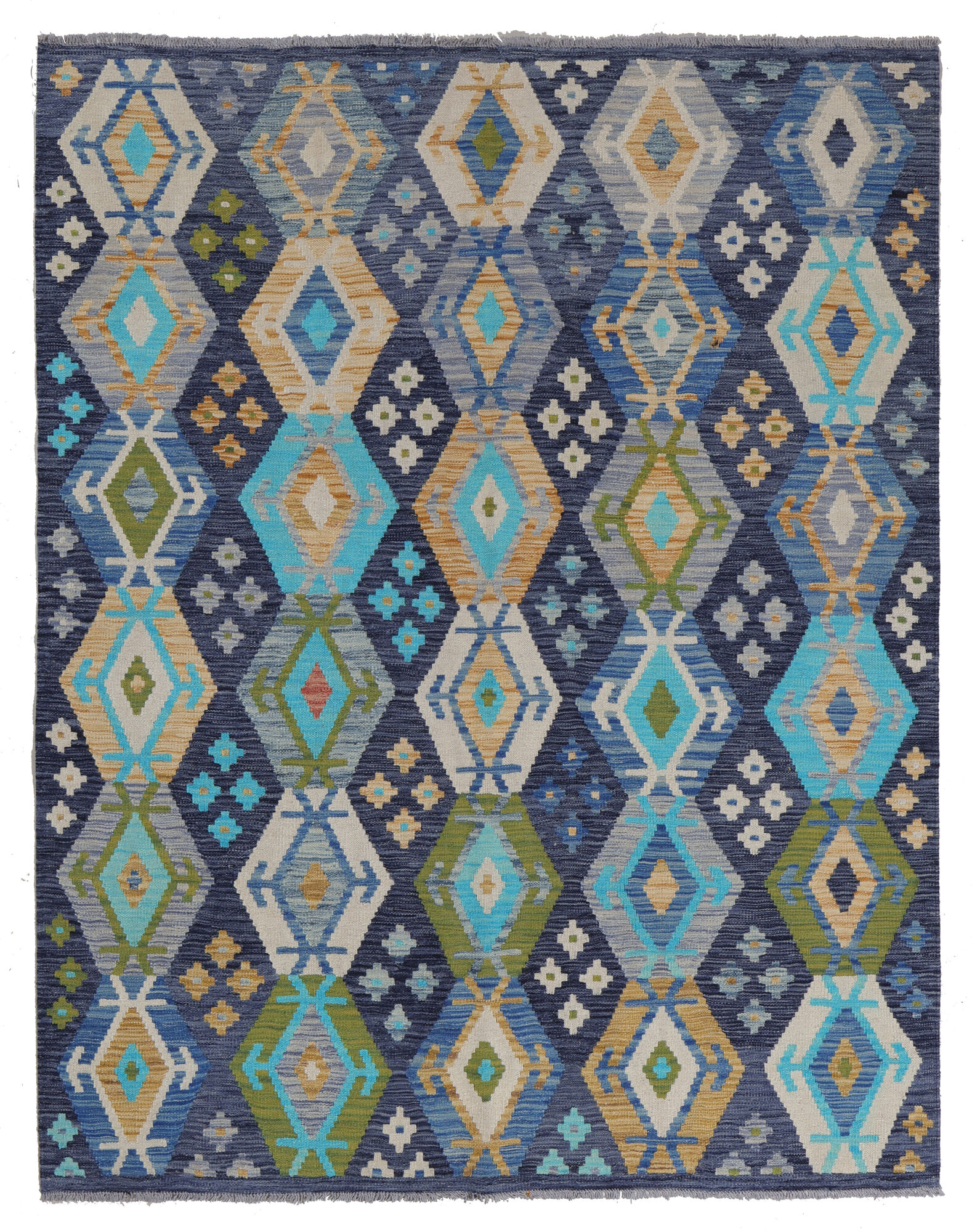 Kelim Afghan Old style Matta 156x194