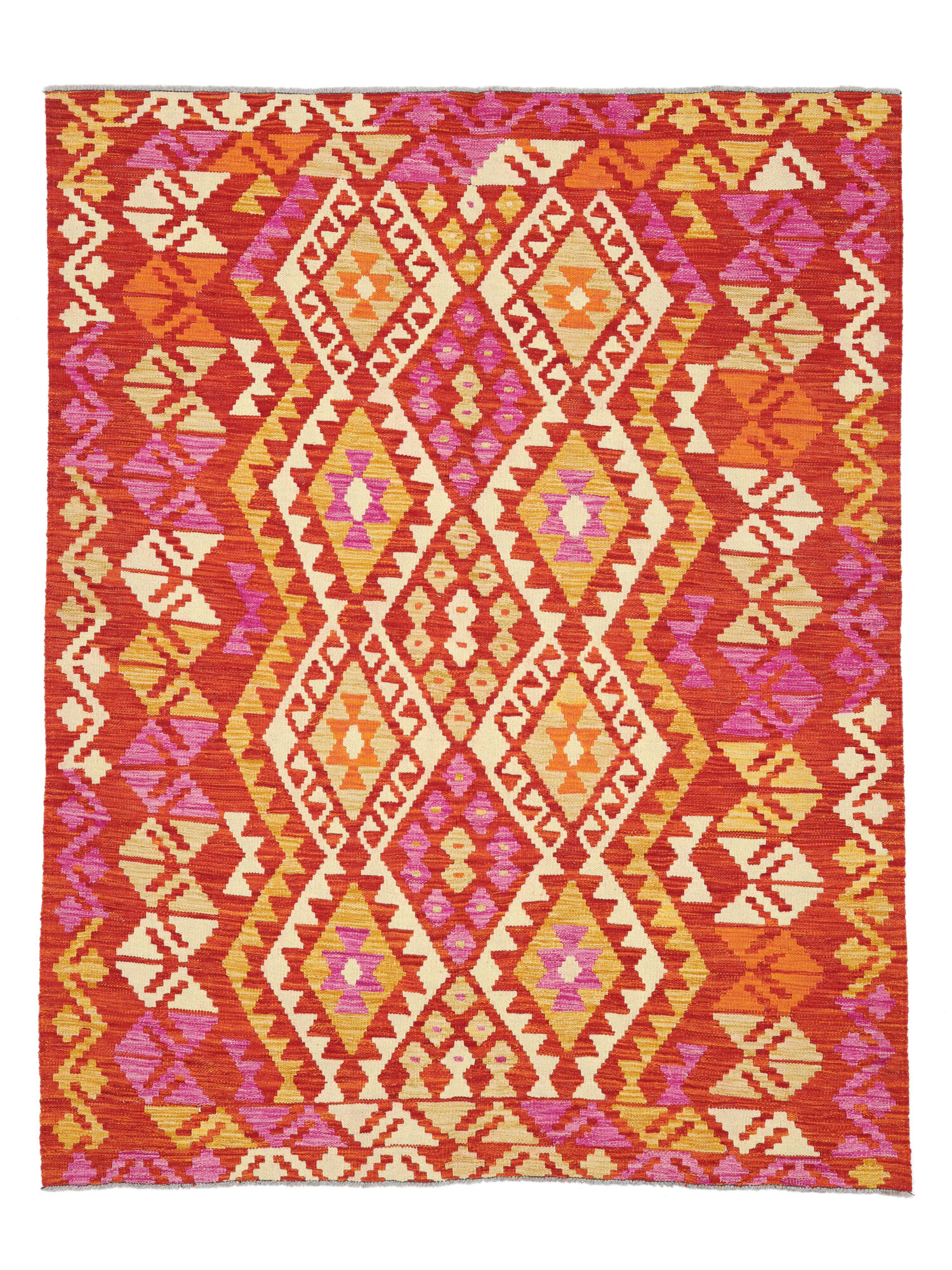 Kelim Afghan Old style Matta 152x191