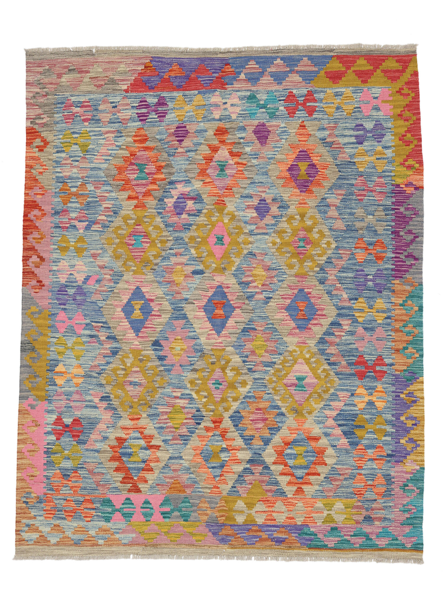 Kelim Afghan Old style Matta 155x196