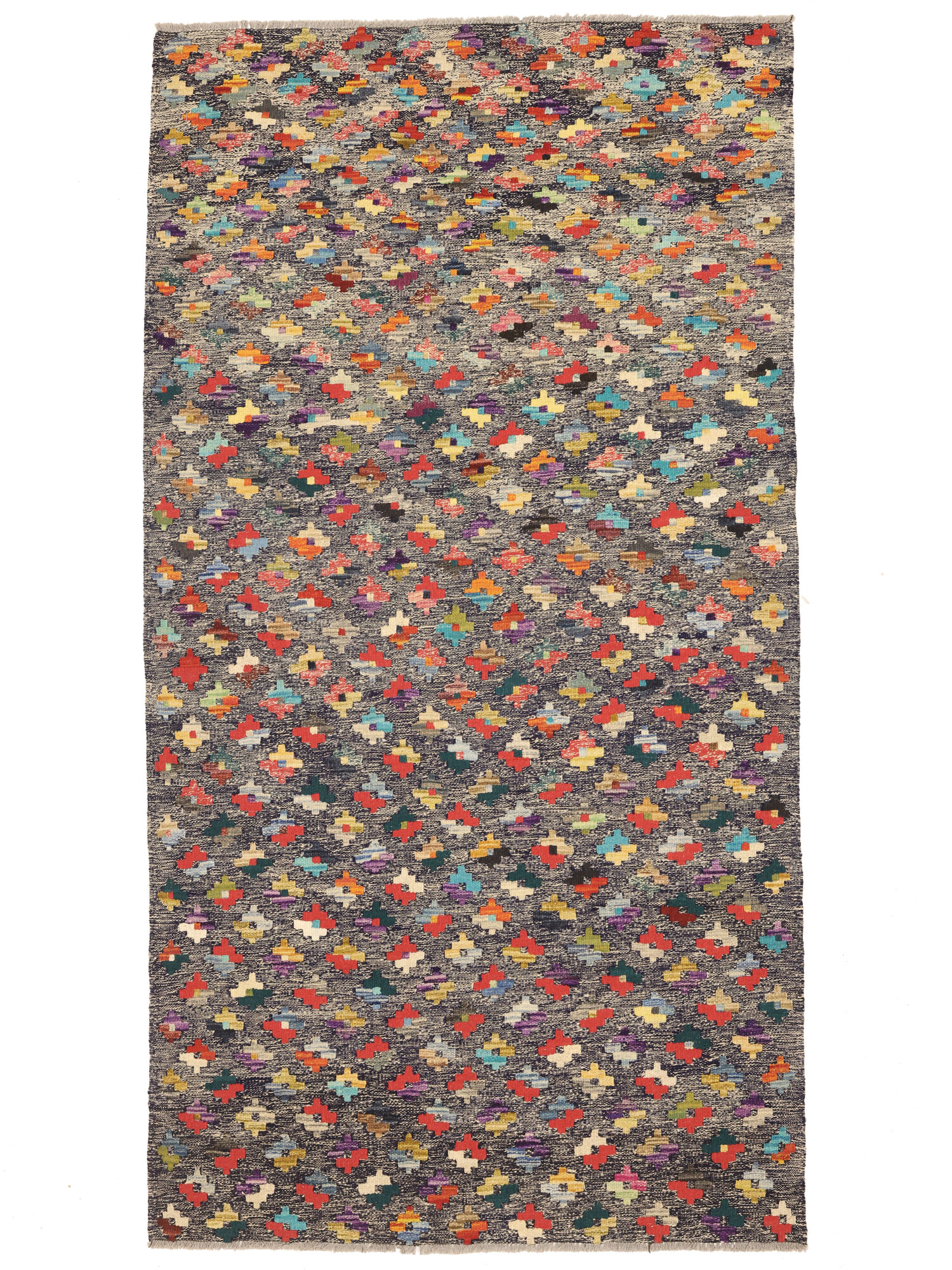 Kelim Afghan Old style Matta 107x200