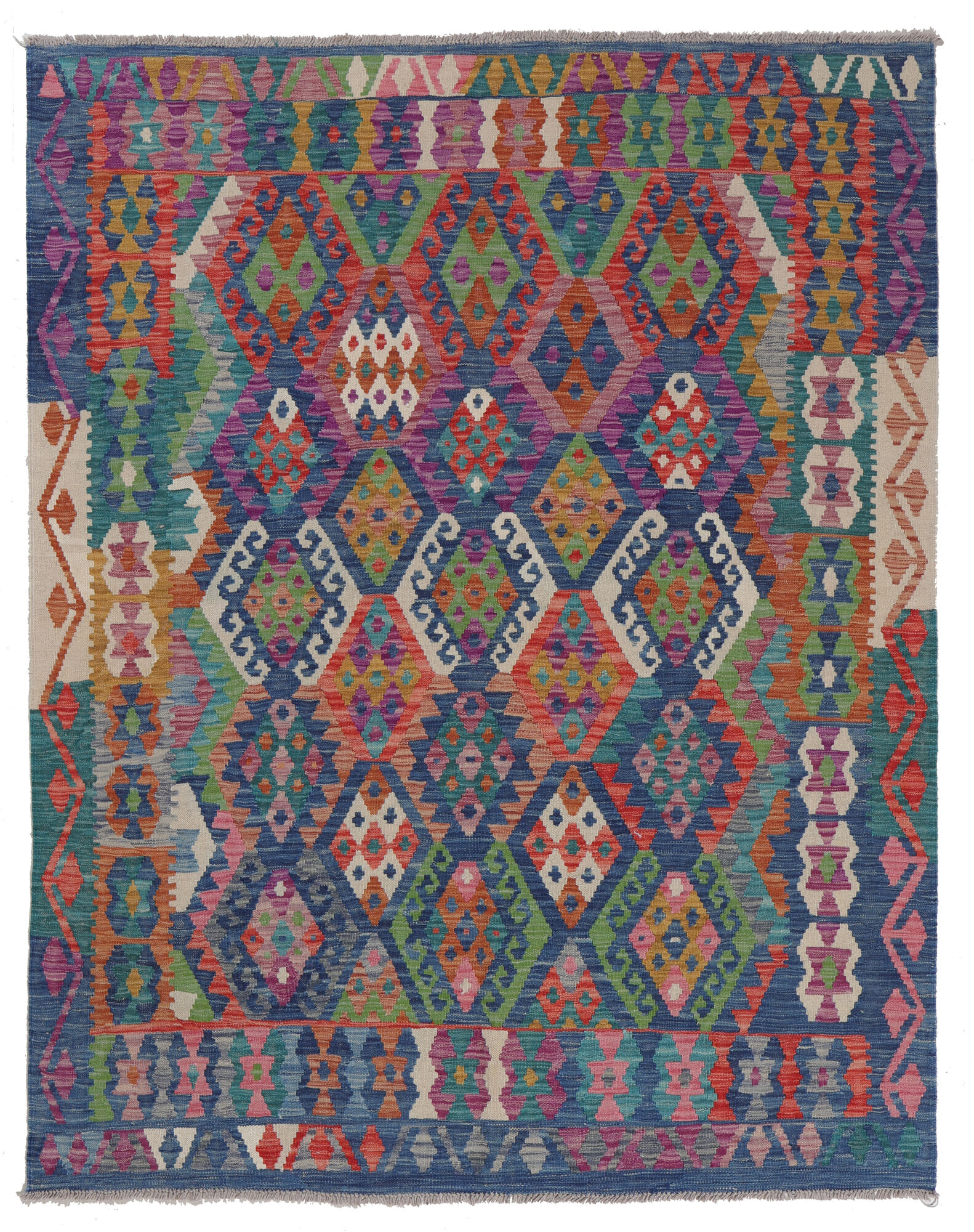 Kelim Afghan Old style Matta 158x199