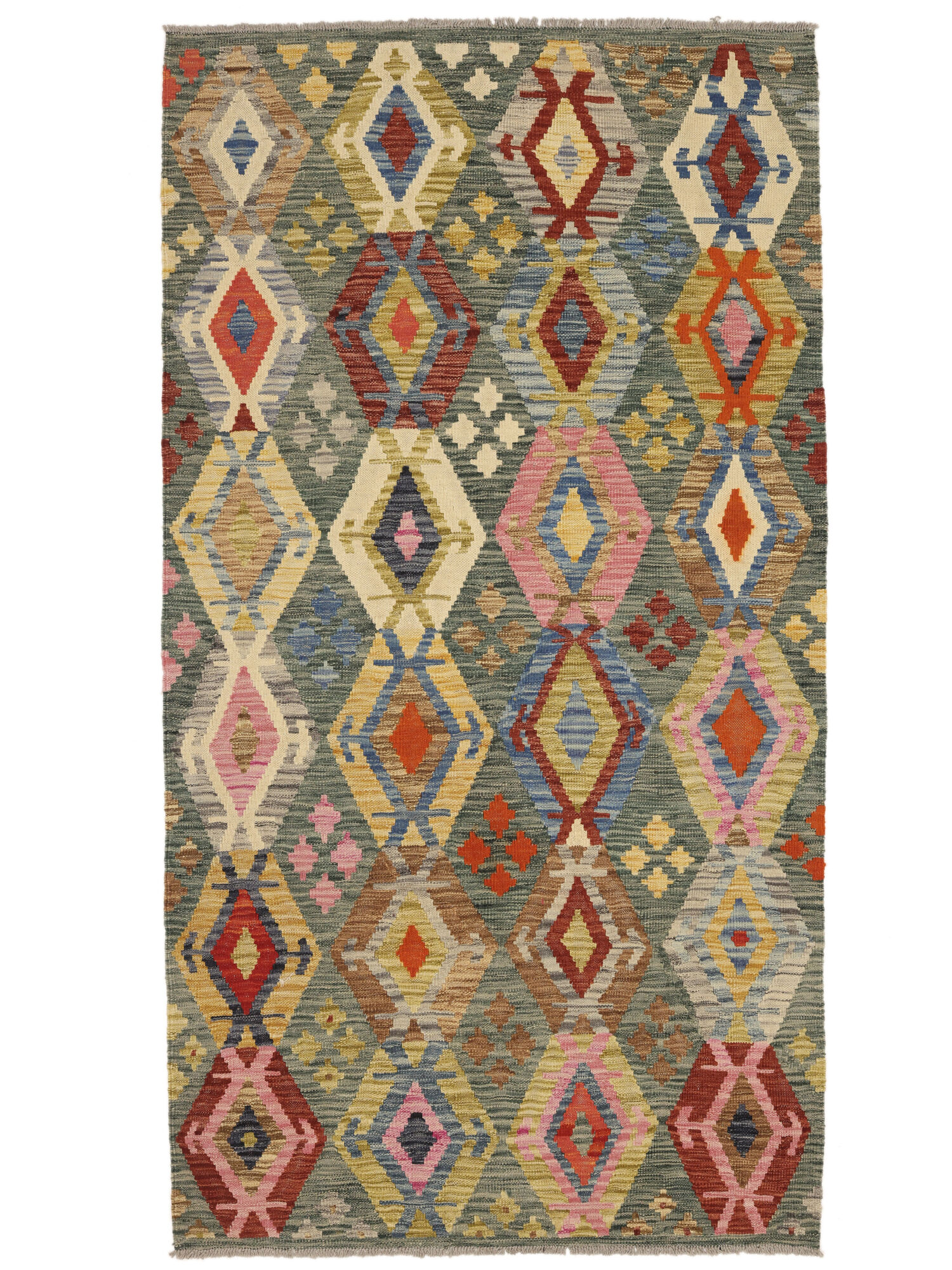 Kelim Afghan Old style Matta 105x195