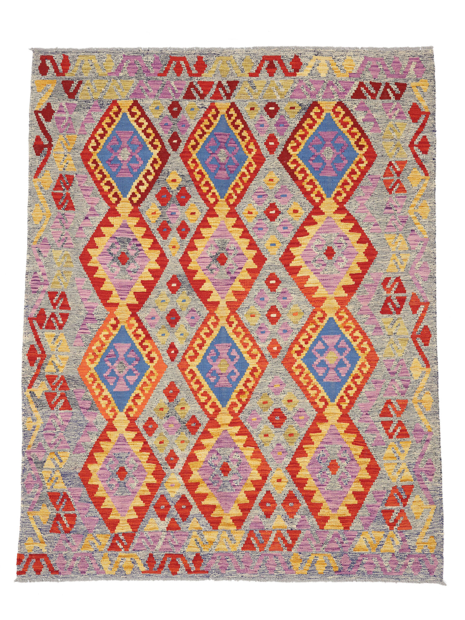 Kelim Afghan Old style Matta 151x192