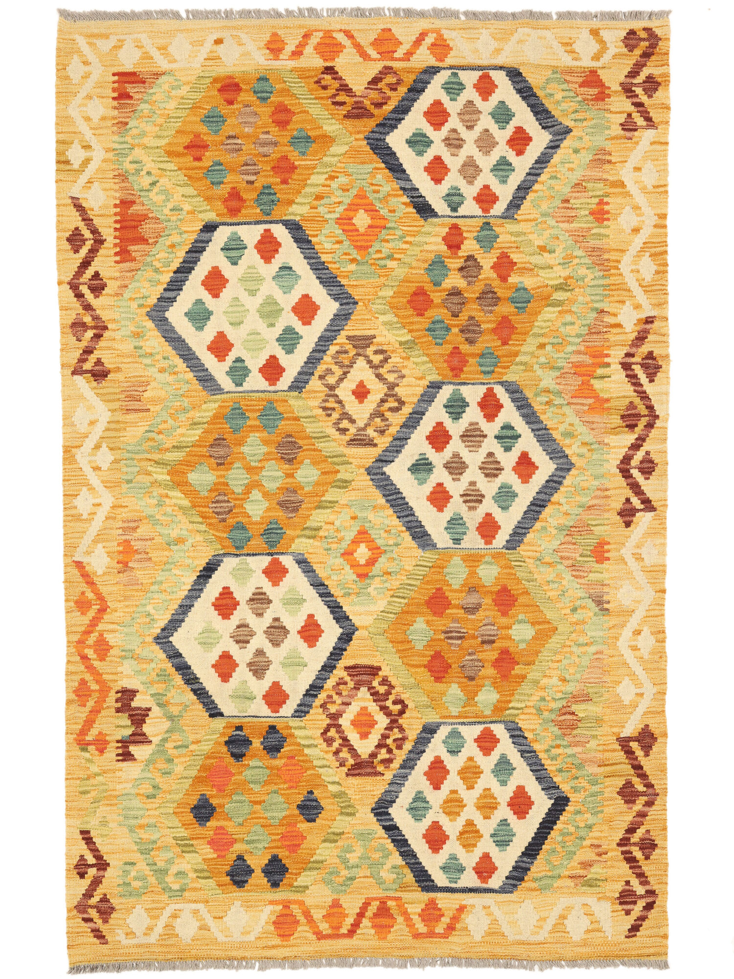 Kelim Afghan Old style Matta 118x182