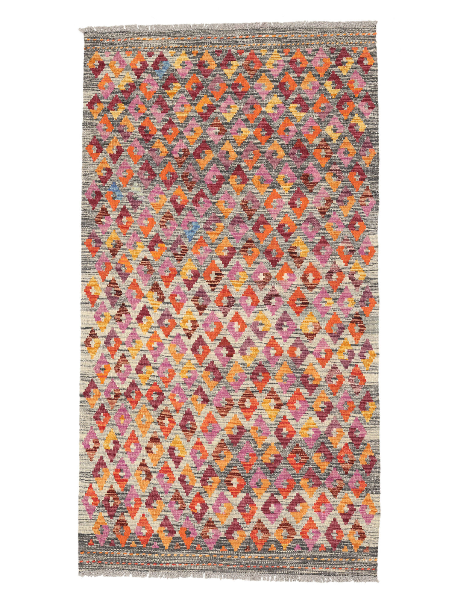 Kelim Afghan Old style Matta 101x186