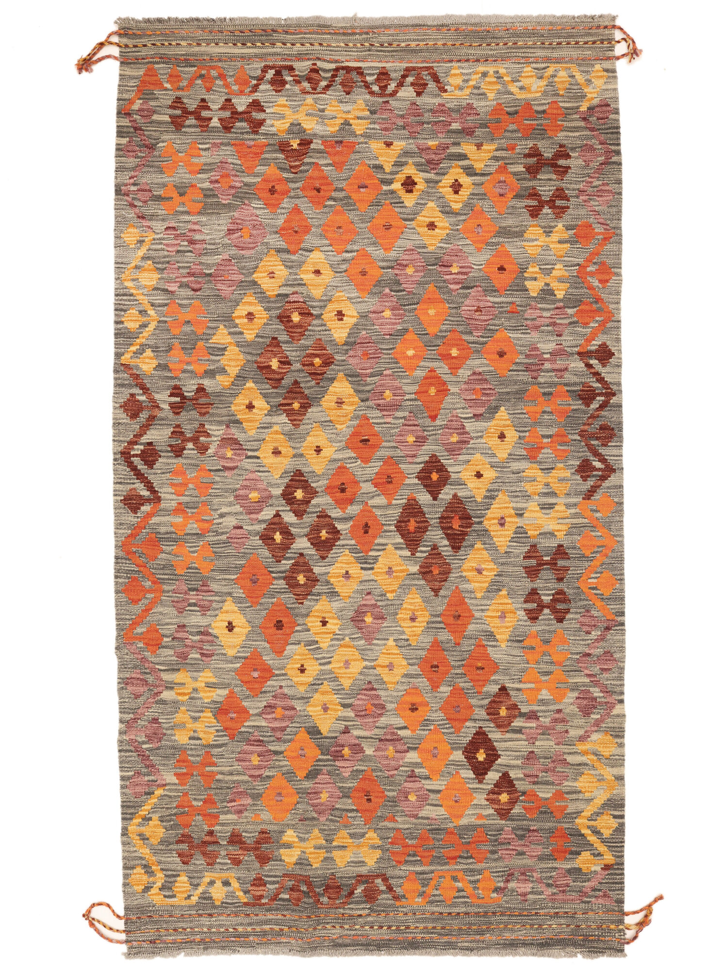 Kelim Afghan Old style Matta 108x201