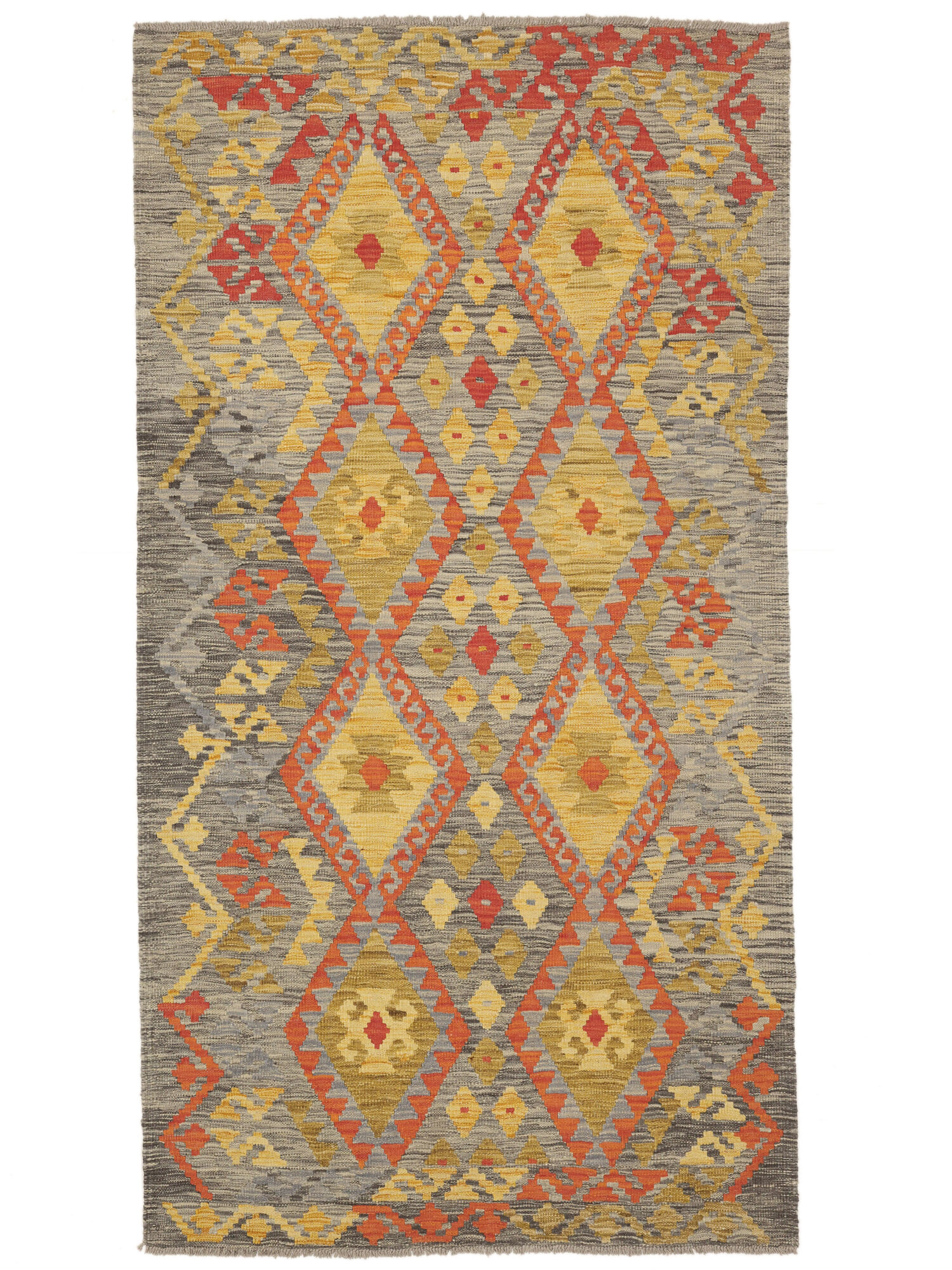 Kelim Afghan Old style Matta 106x198
