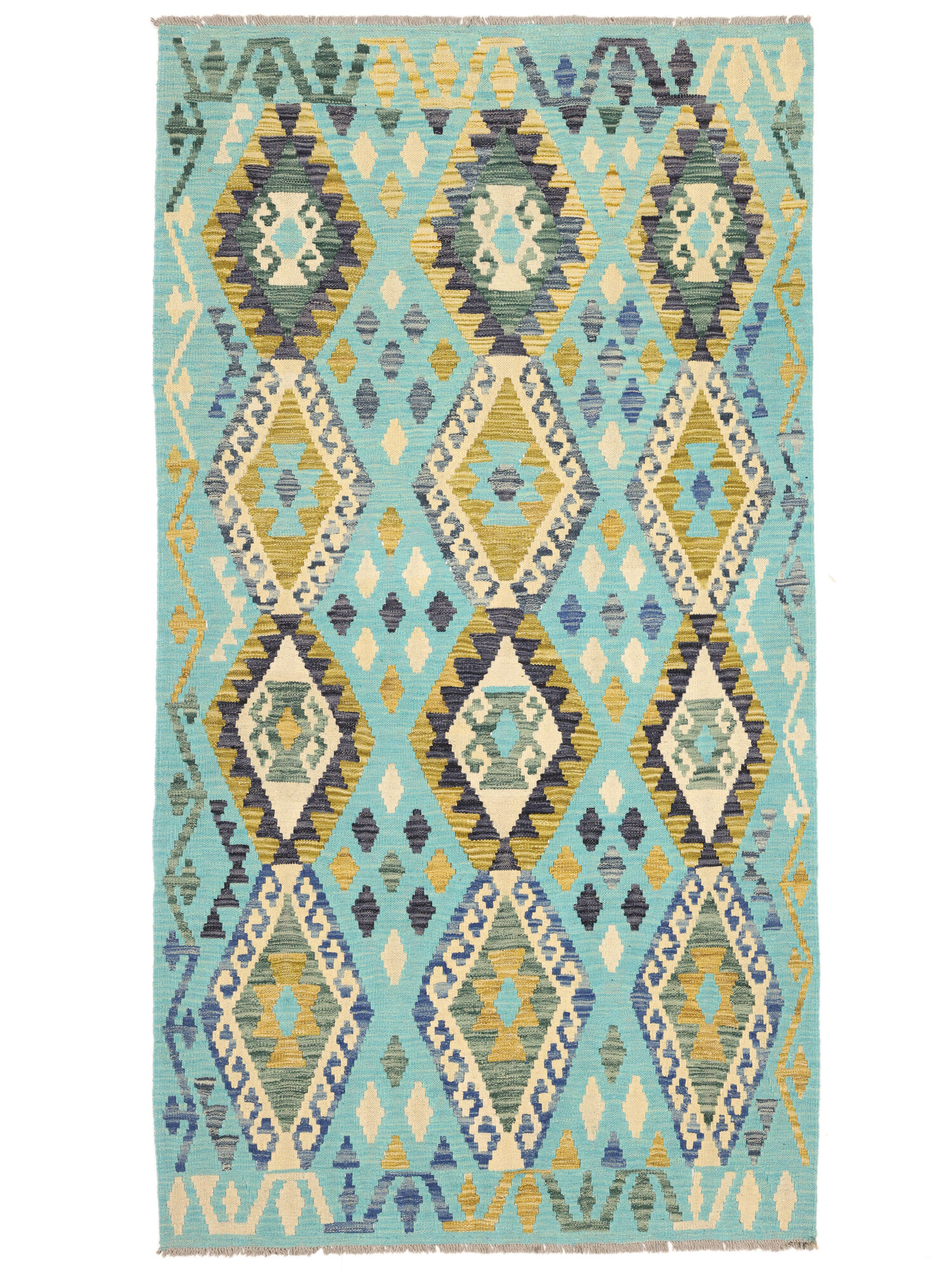 Kelim Afghan Old style Matta 108x200