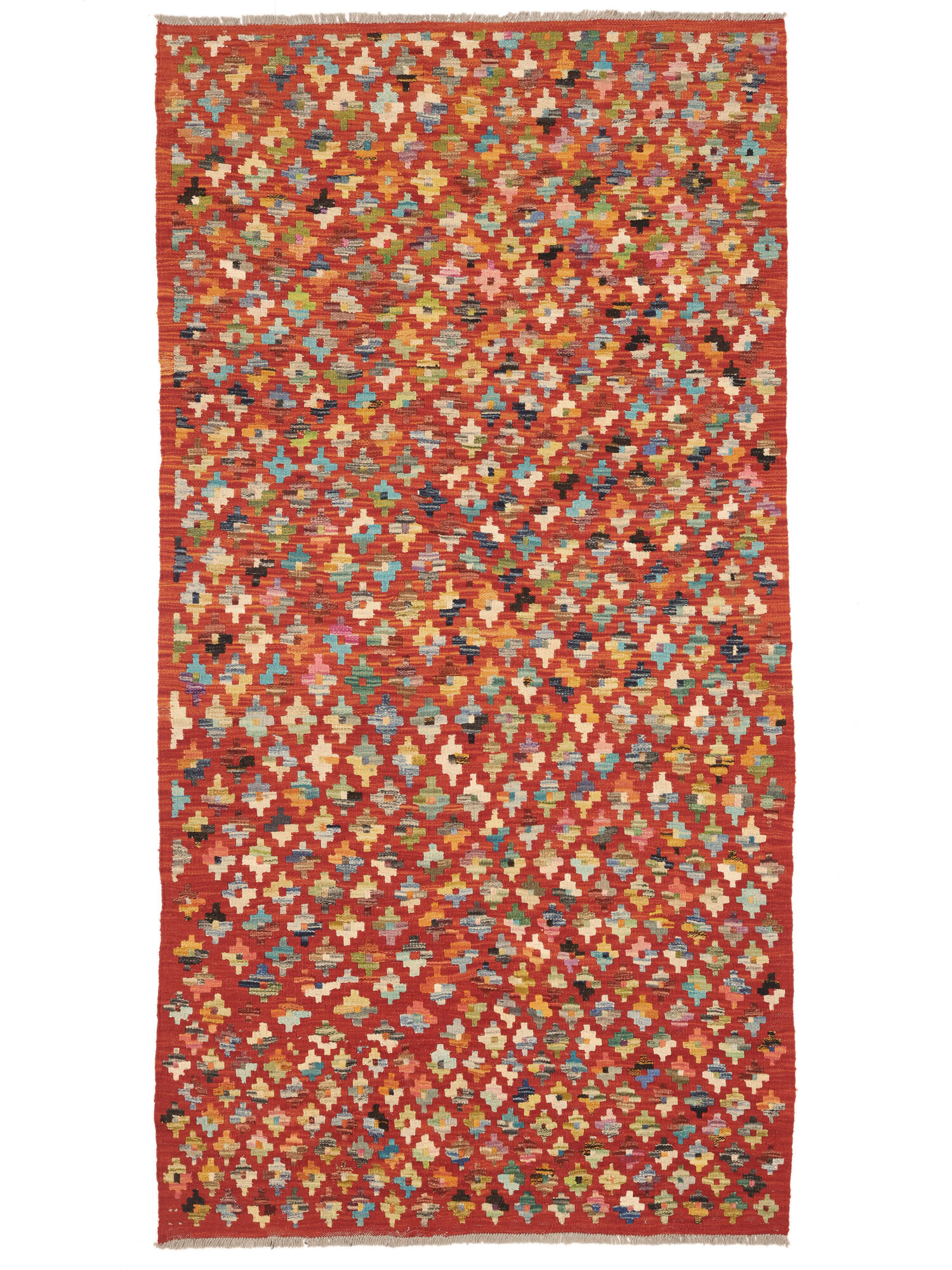 Kelim Afghan Old style Matta 109x208