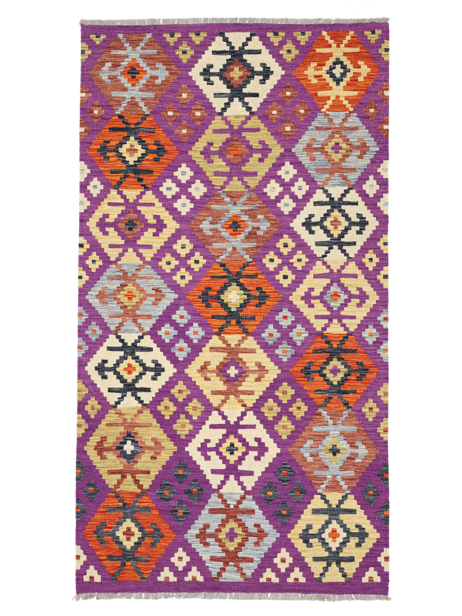 Kelim Afghan Old style Matta 110x202